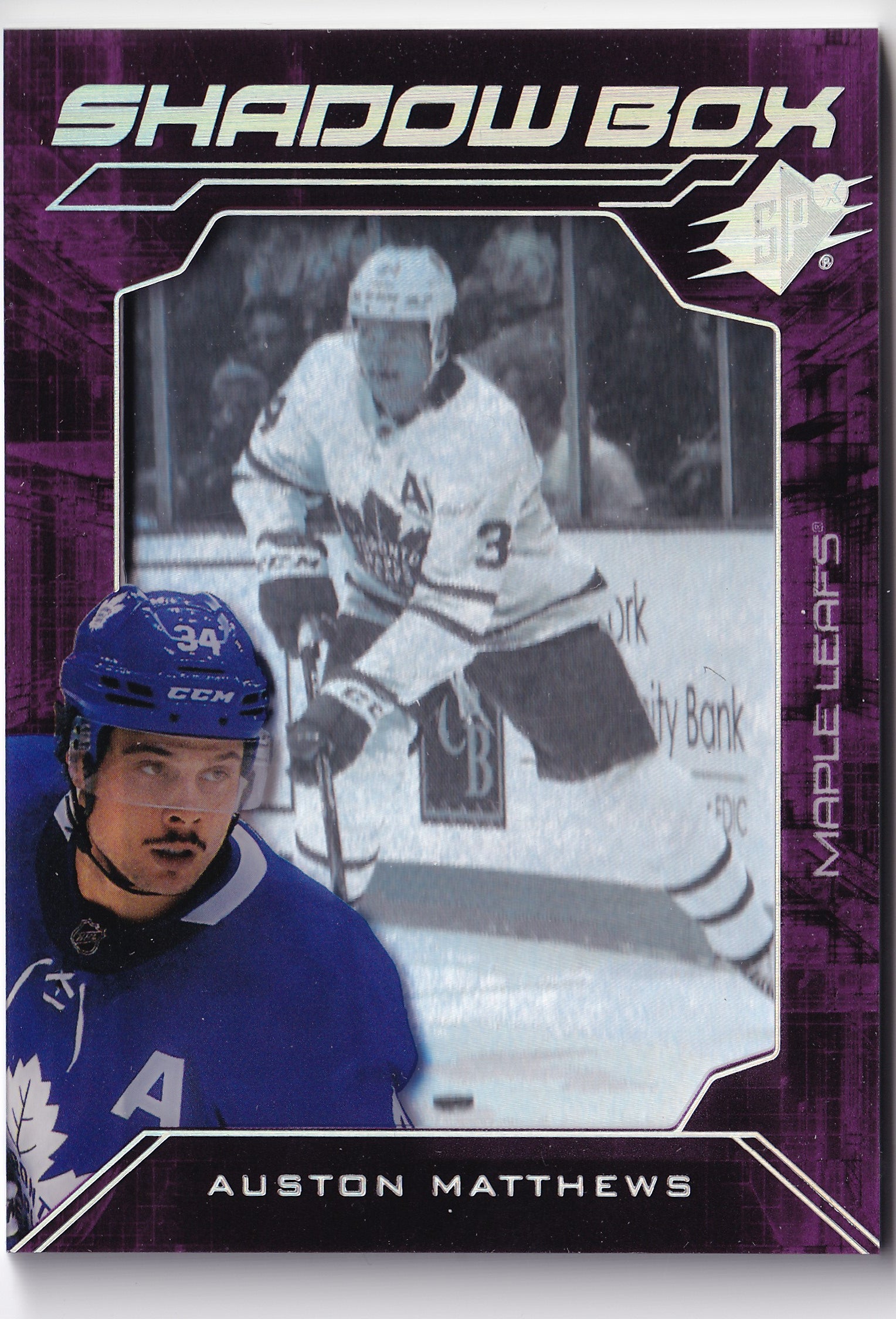 Auston Matthews – 2020-21 Upper Deck SPx Shadow Box #SB-32
