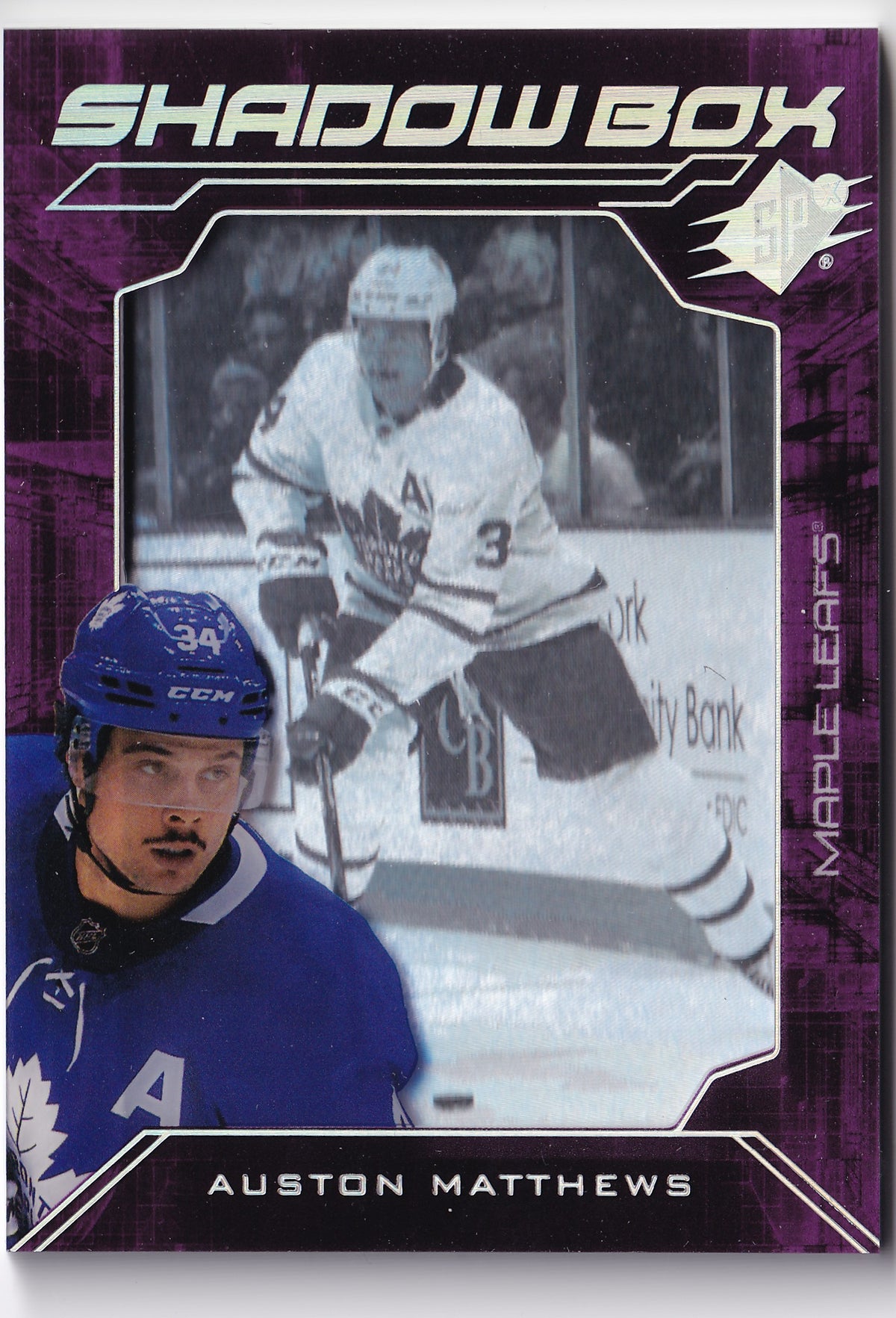 Auston Matthews – 2020-21 Upper Deck SPx Shadow Box #SB-32