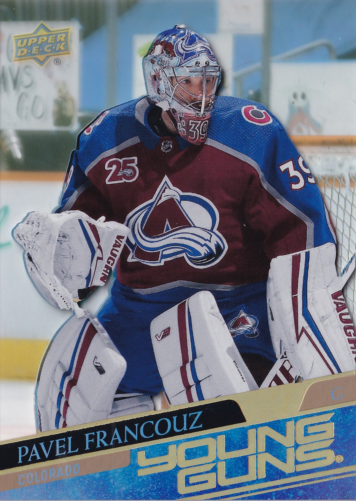 Pavel Francouz – 2020-21 SP Authentic Acetate Young Guns #249 Rookie RC – Colorado Avalanche