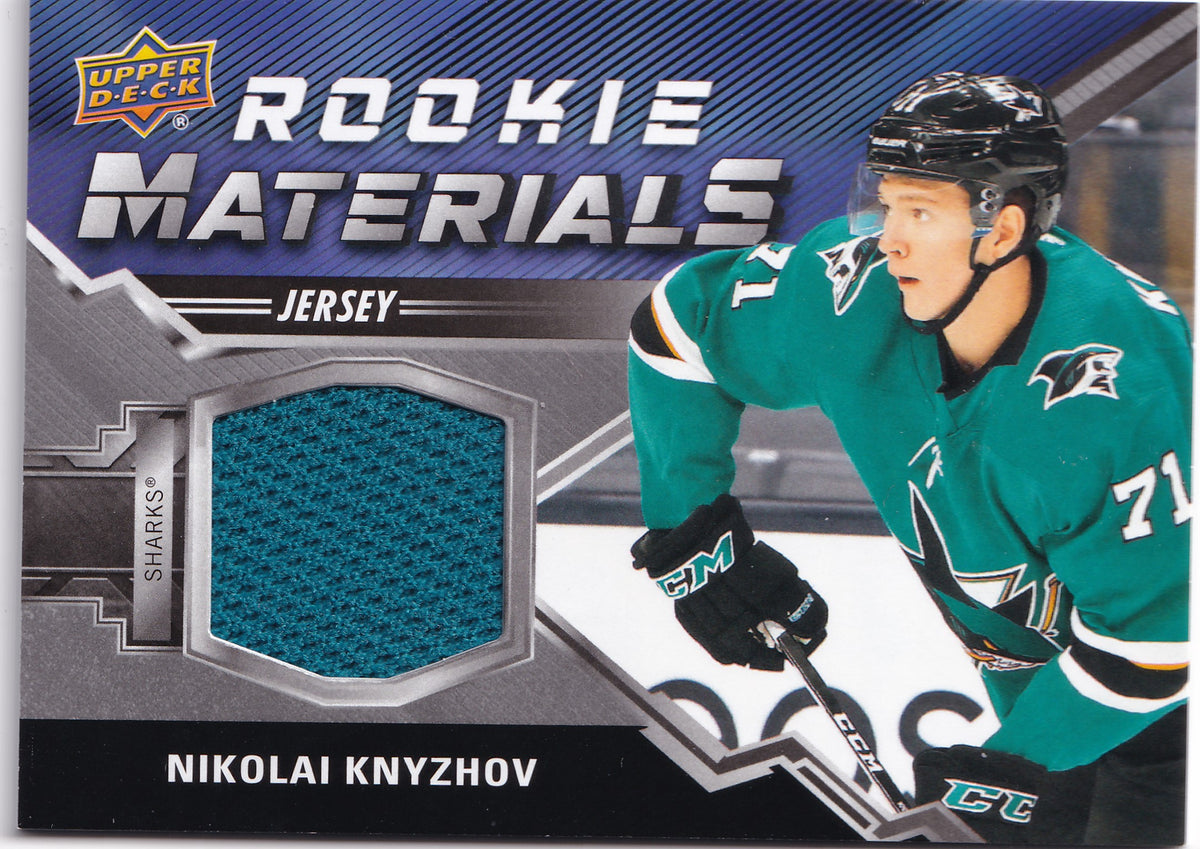 Nikolai Knyzhov – 2020-21 Upper Deck Series 2 Rookie Materials Jersey #RM-NK RC