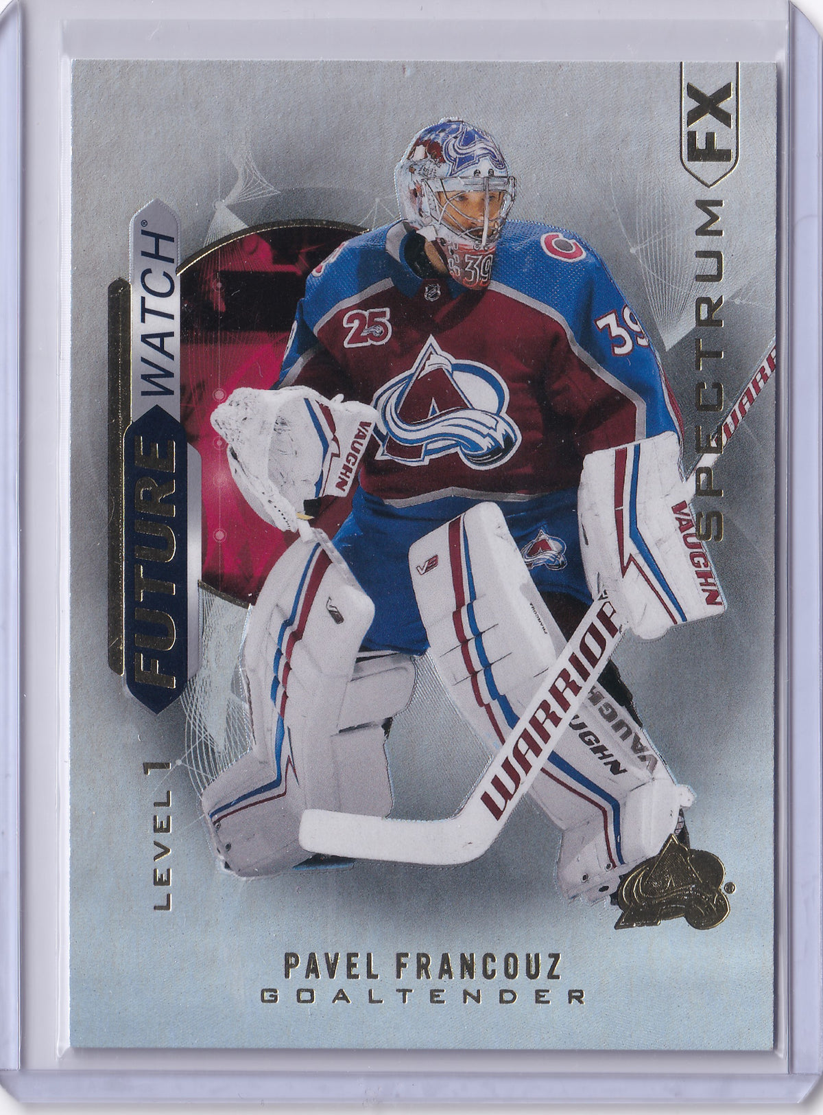 Pavel Francouz S-62 – Future Watch Spectrum FX Level 1 – 2020-21 SP Authentic