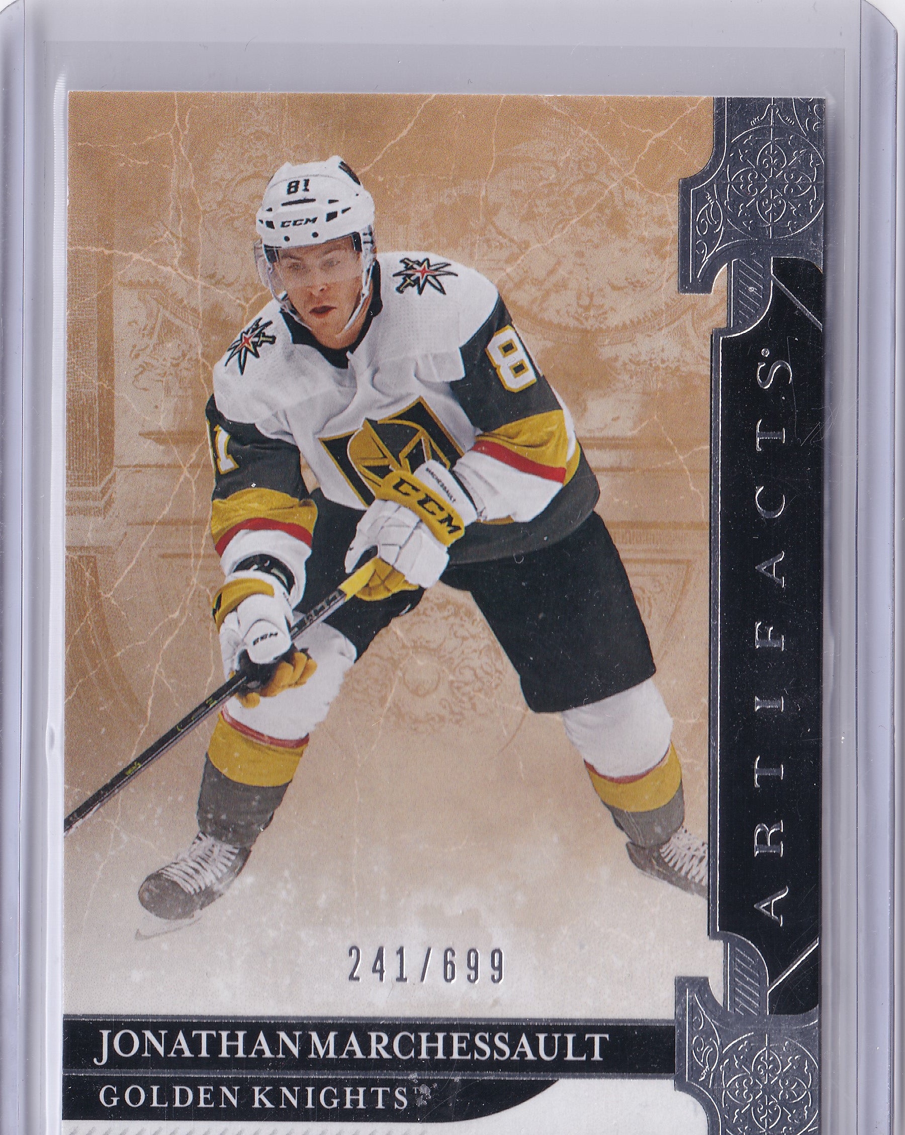 Jonathan Marchessault – 2019-20 Upper Deck Artifacts #141 /699