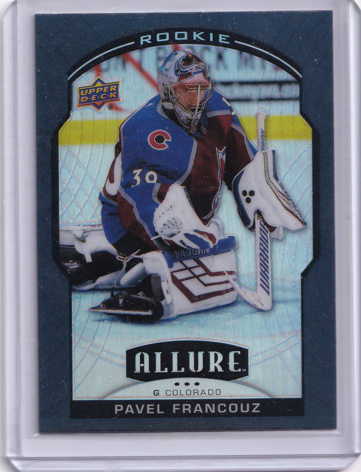 Pavel Francouz #73 – Black Rainbow Rookie – 2020-21 Upper Deck Allure