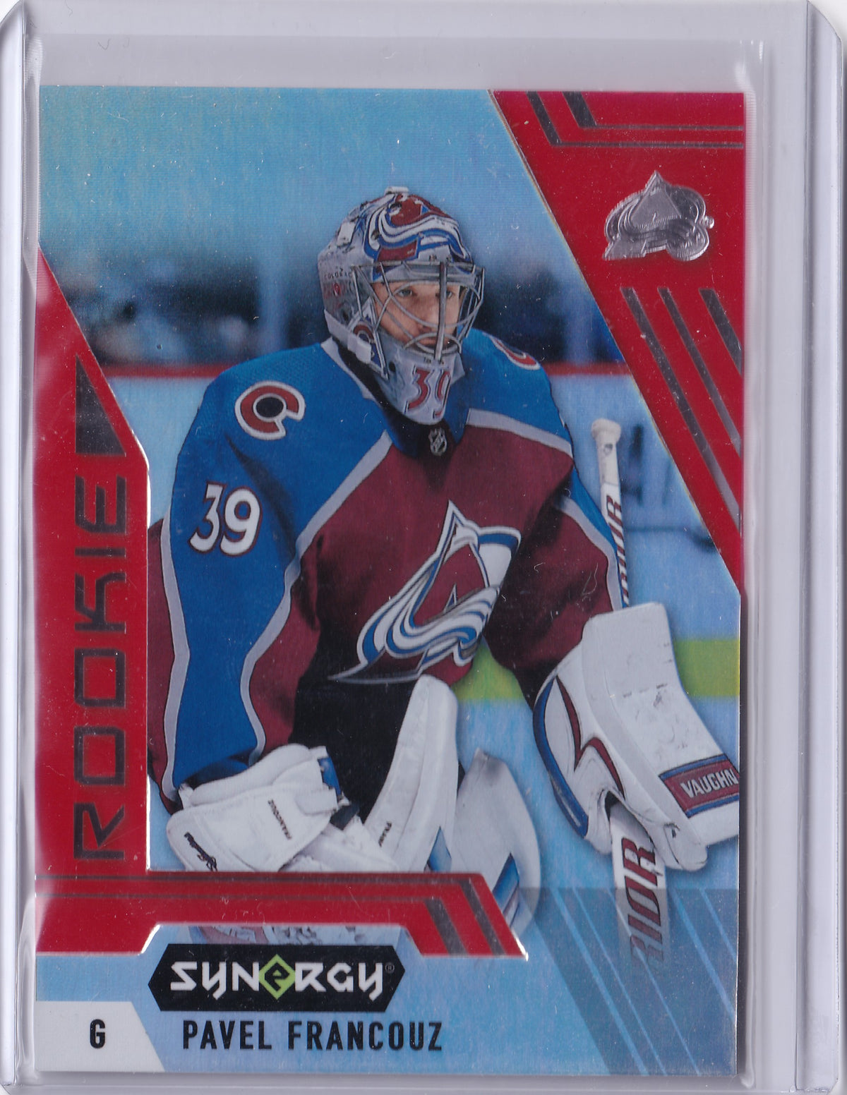 Pavel Francouz #124 – Rookie Red Parallel – 2020-21 Upper Deck Synergy