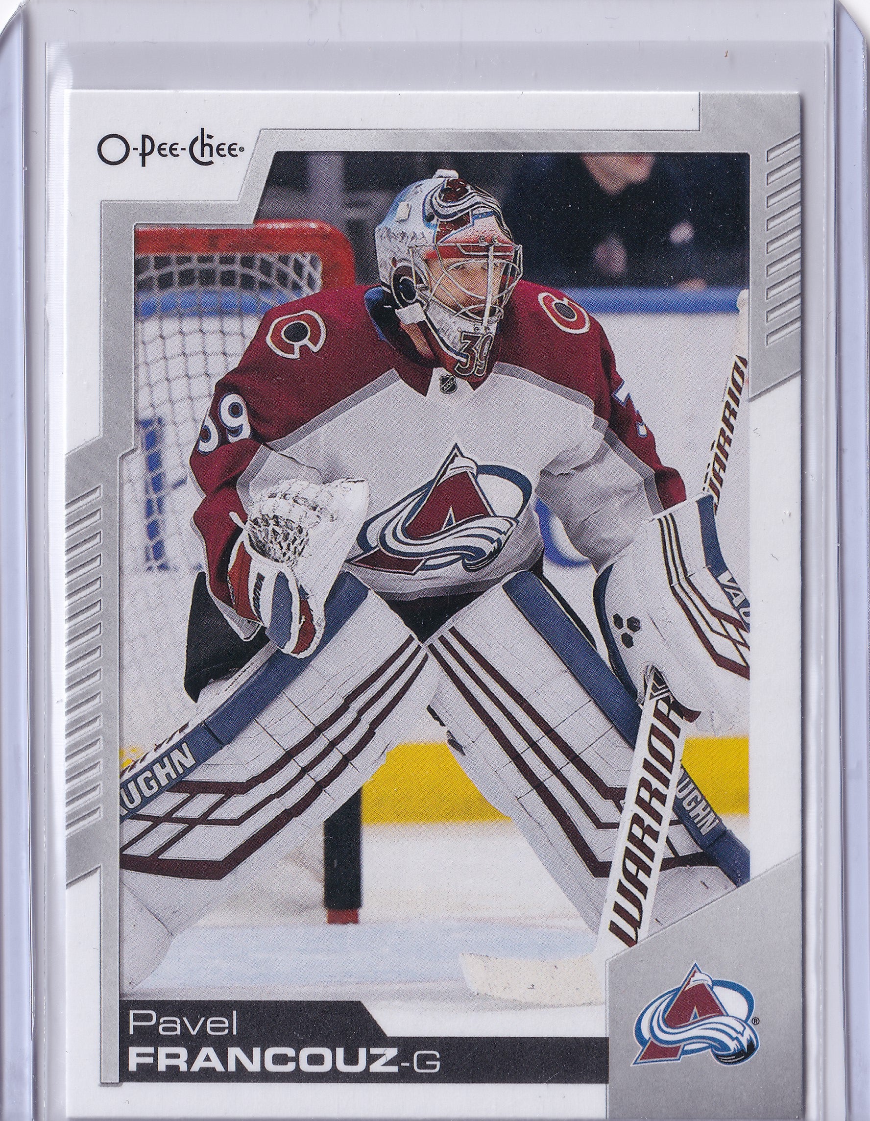 Pavel Francouz – 2020-21 O-Pee-Chee Rookie RC #125 – Colorado Avalanche