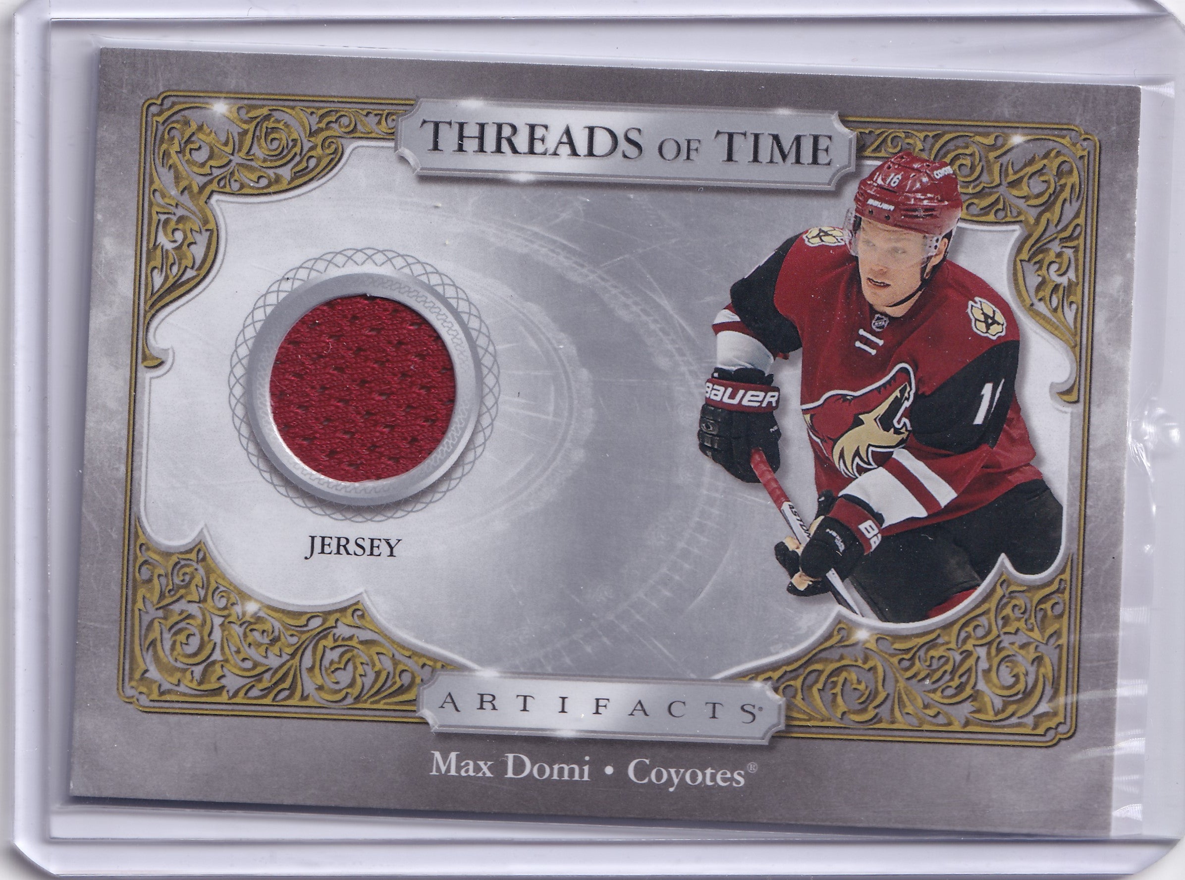 Max Domi – 2020-21 Upper Deck Artifacts Threads of Time Jersey #TT-MD Game-Used