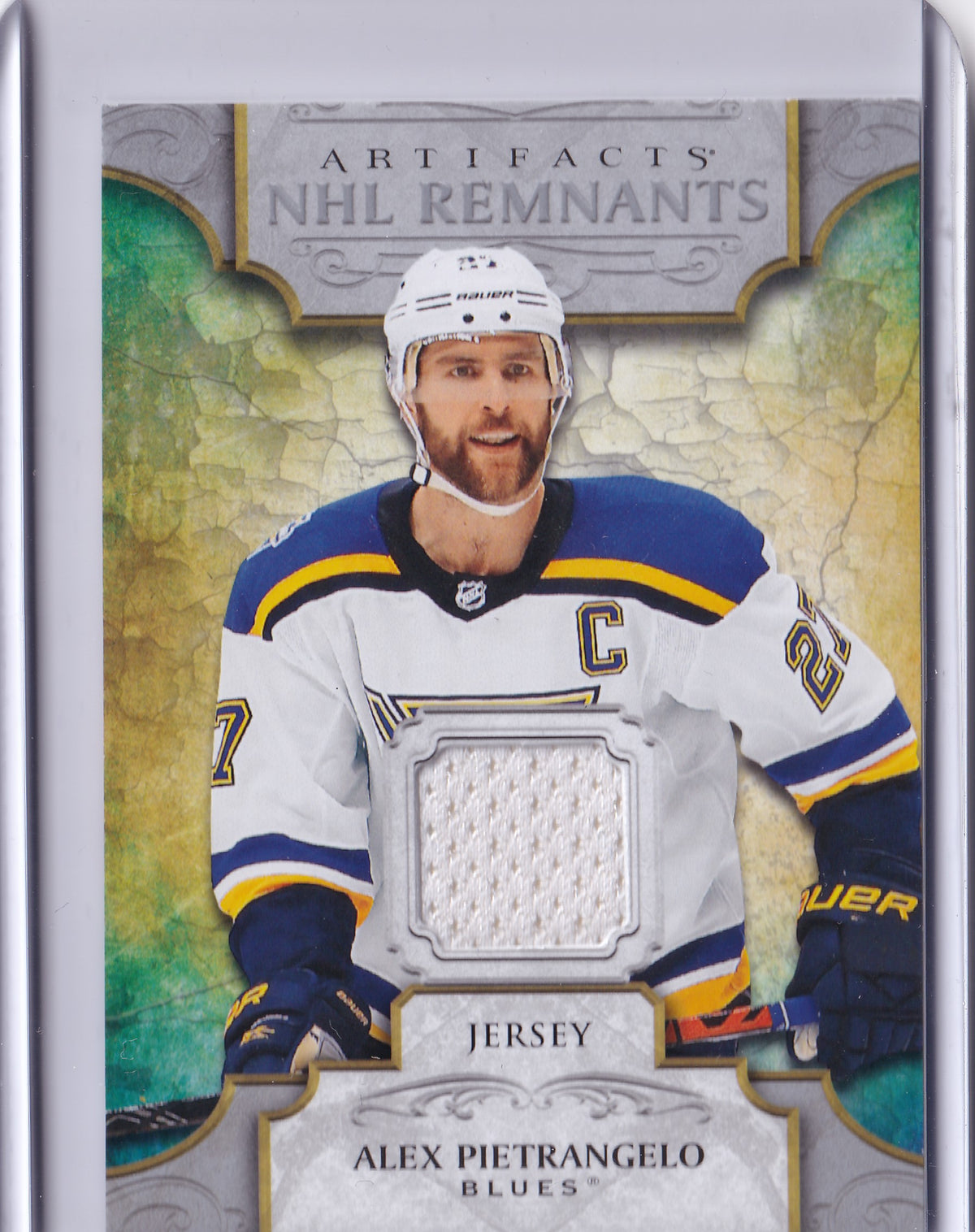 Alex Pietrangelo – 2020-21 Upper Deck Artifacts NHL Remnants Jersey #NR-AP