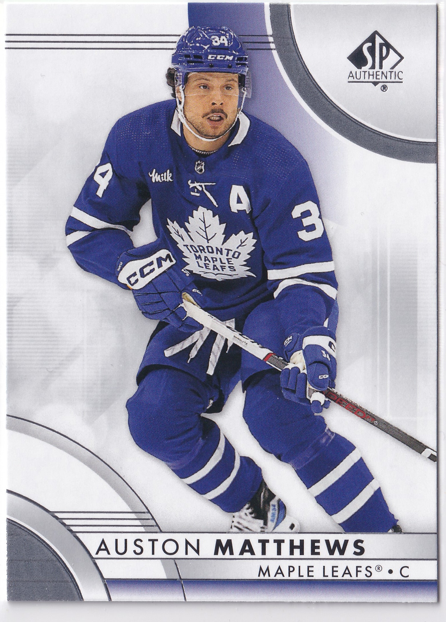 Auston Matthews 2023-24 SP Authentic #4 Toronto Maple Leafs
