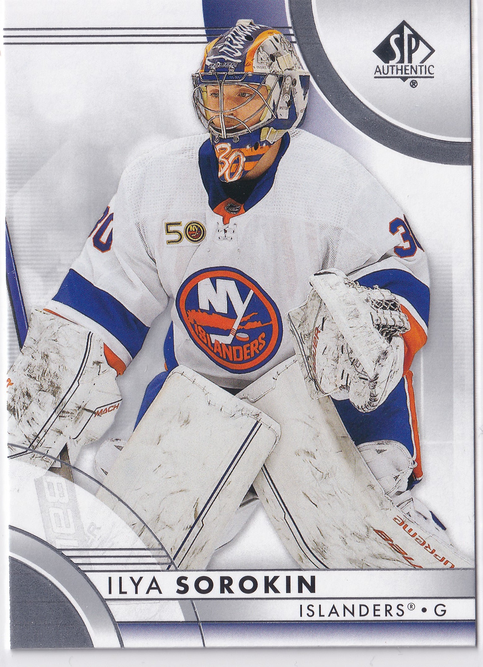 Ilya Sorokin 2023-24 SP Authentic #37 New York Islanders