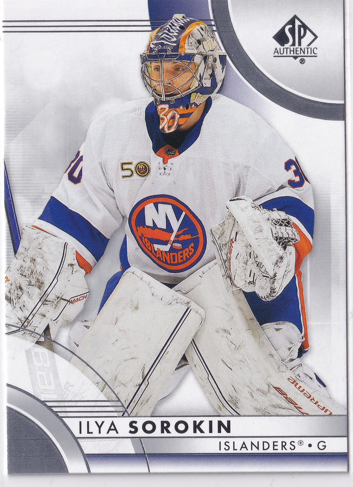 Ilya Sorokin 2023-24 SP Authentic #37 New York Islanders