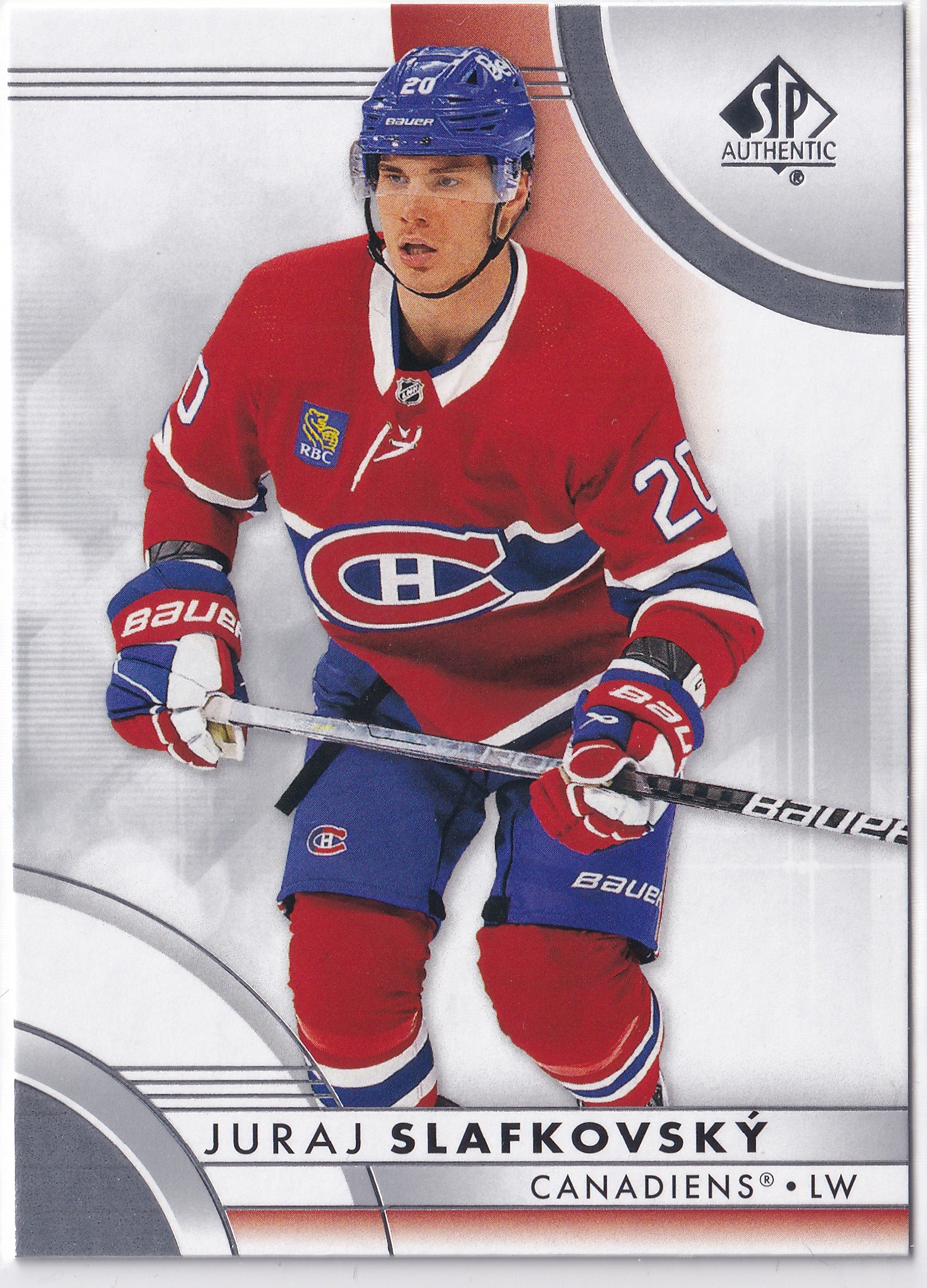 Juraj Slafkovsky 2023-24 SP Authentic #22 Montreal Canadiens