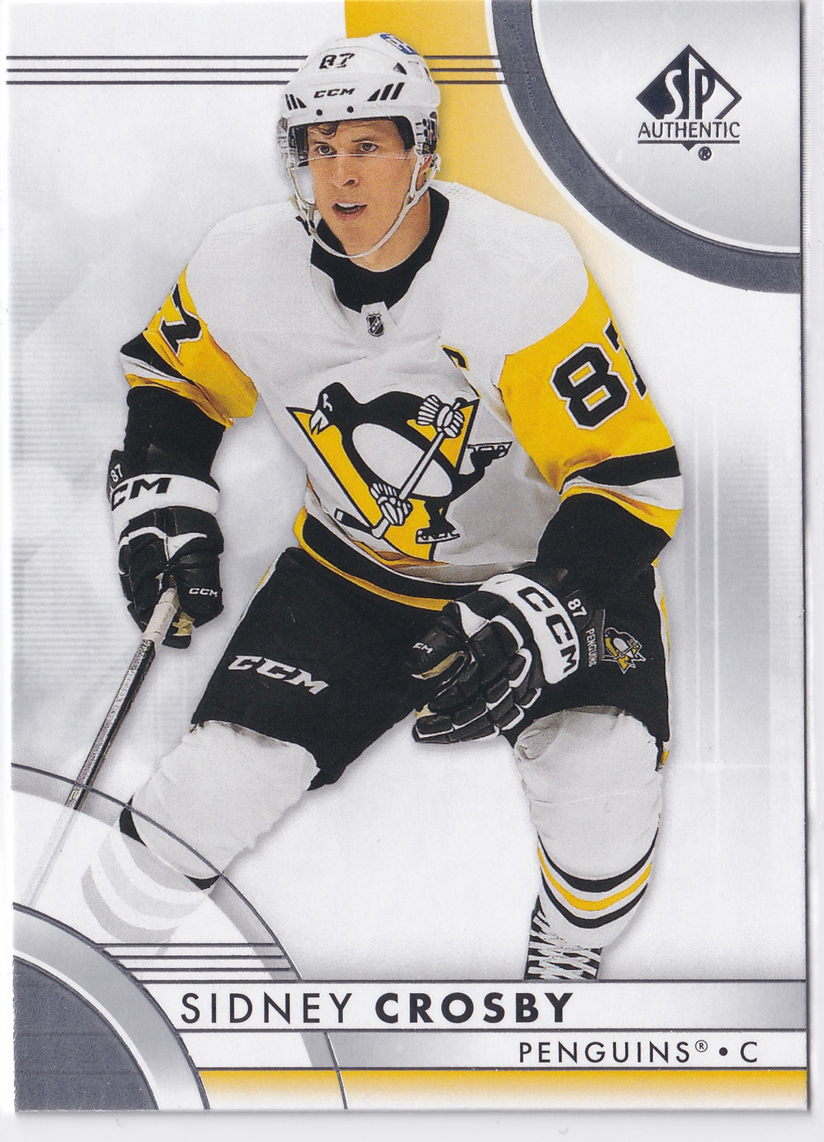 Sidney Crosby 2023-24 SP Authentic #2 Pittsburgh Penguins