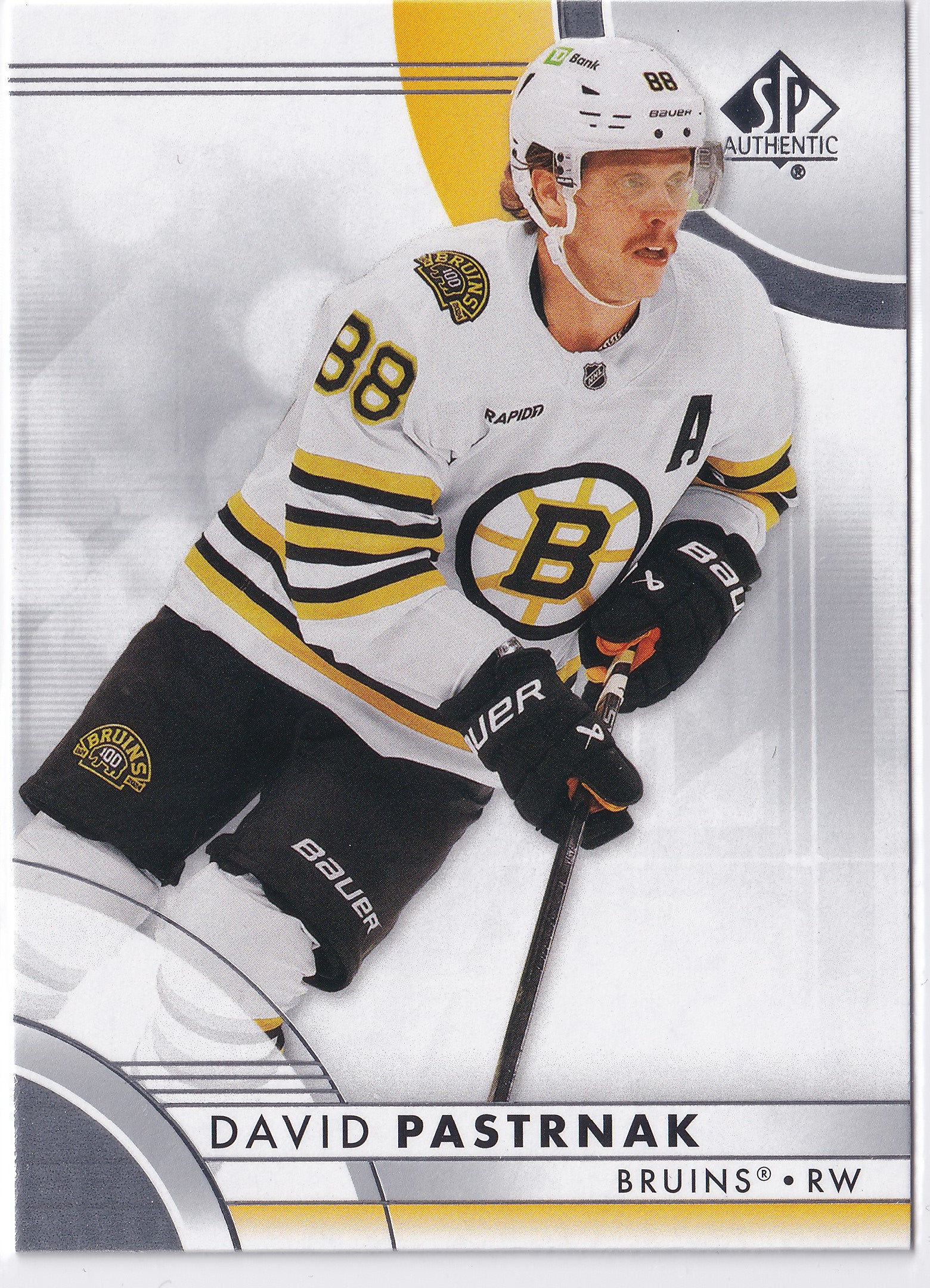 David Pastrnak 2023-24 SP Authentic #76 Boston Bruins