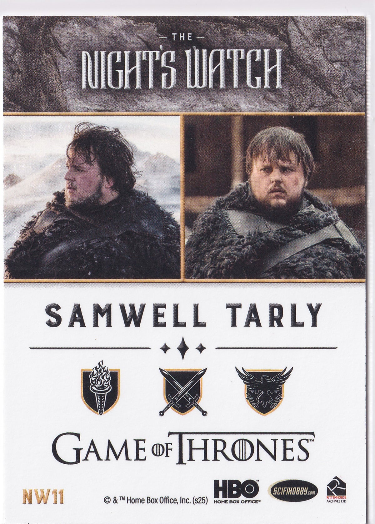 Samwell Tarly 2025 Game of Thrones: The Great Houses – The Night’s Watch #NW11