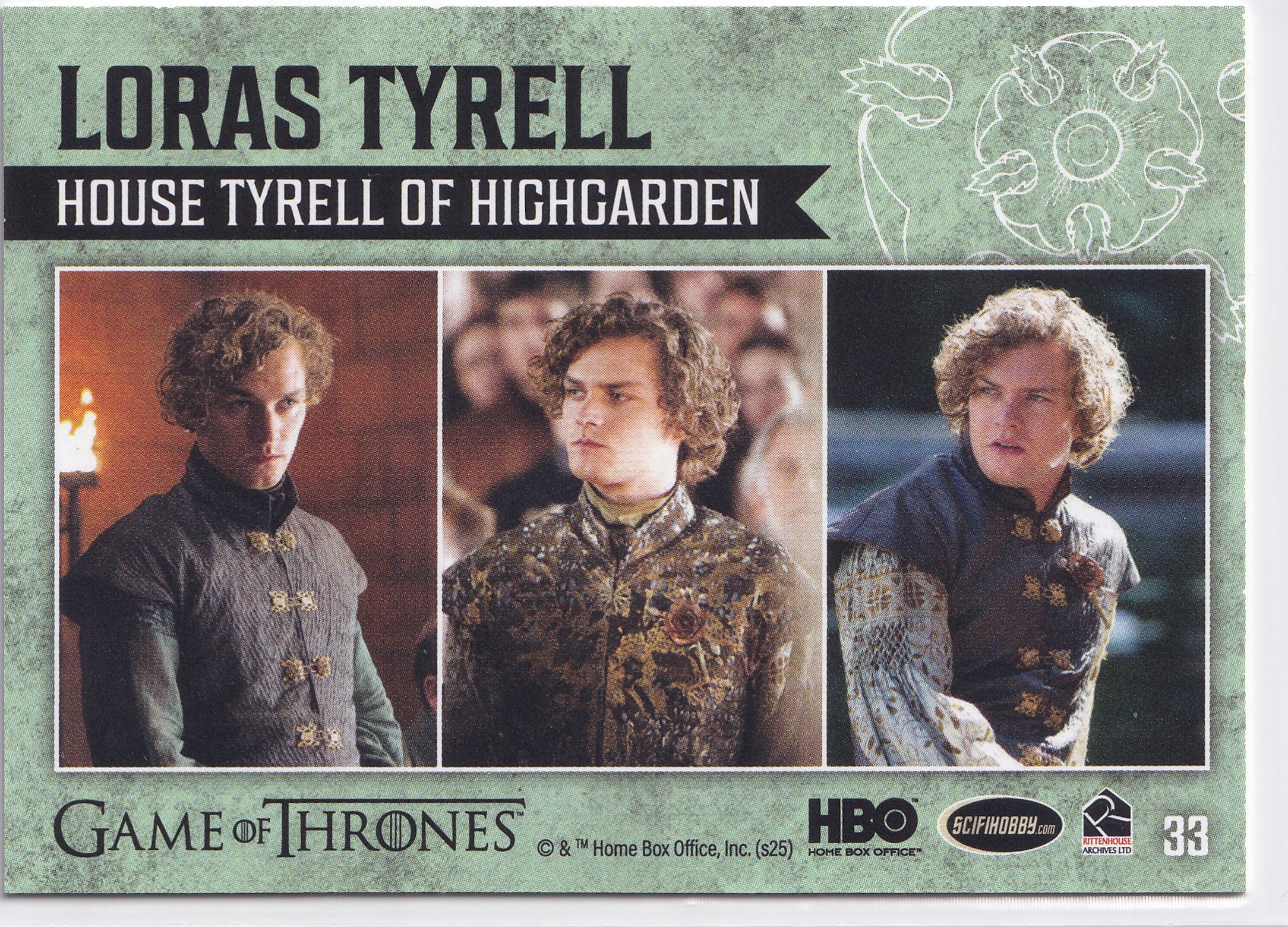 Loras Tyrell 2025 Game of Thrones: The Great Houses #33