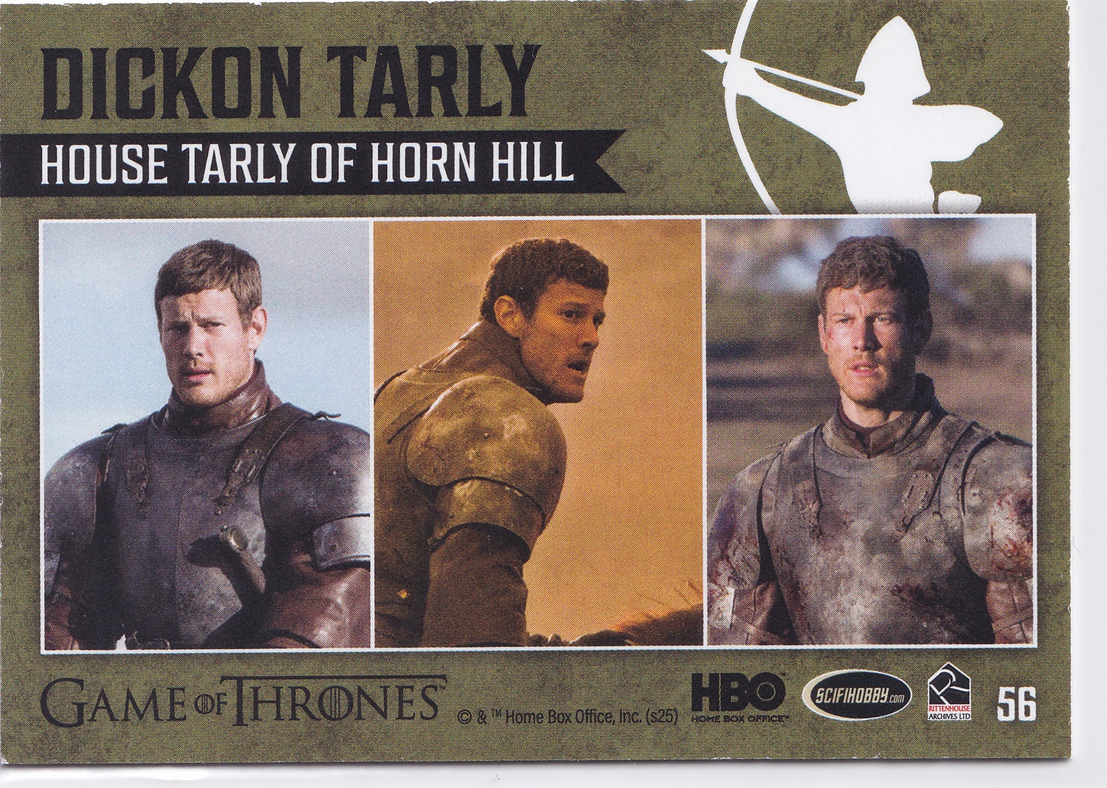 Dickon Tarly 2025 Game of Thrones: The Great Houses #56