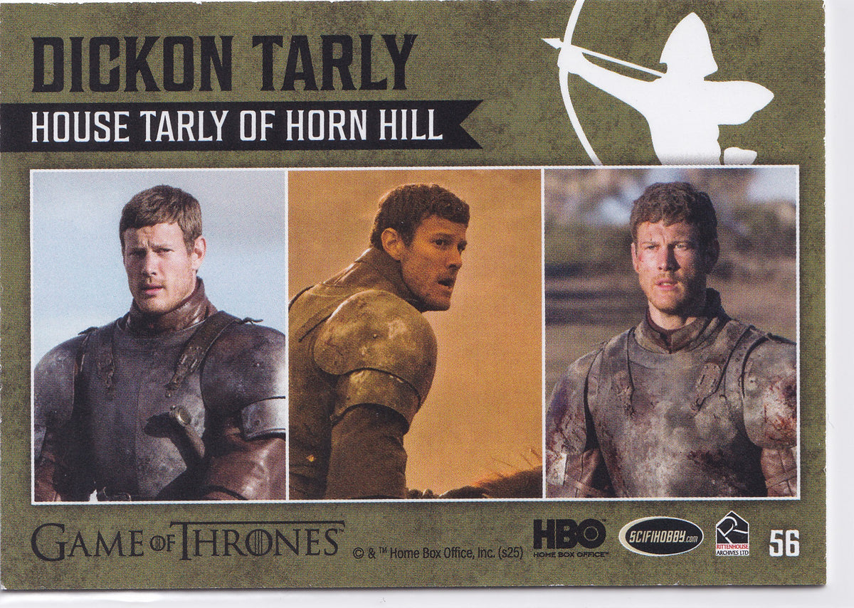 Dickon Tarly 2025 Game of Thrones: The Great Houses #56