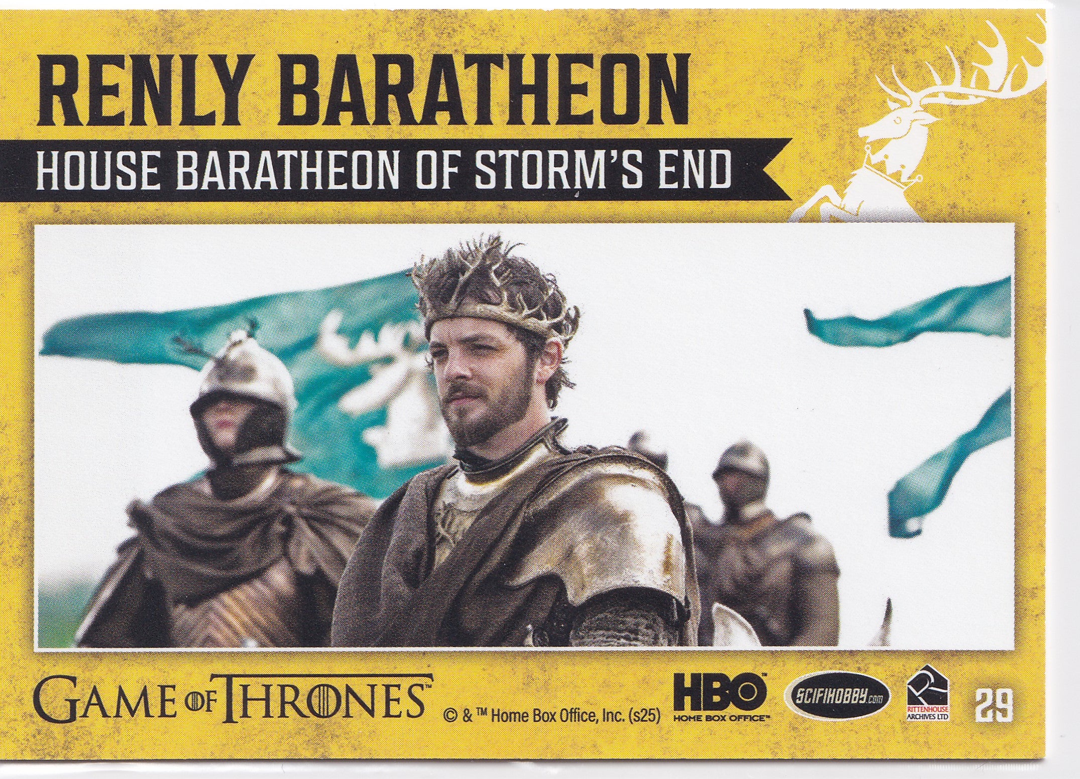 Renly Baratheon 2025 Game of Thrones: The Great Houses #29