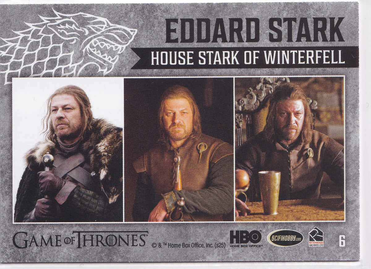 Eddard Stark 2025 Game of Thrones: The Great Houses #6