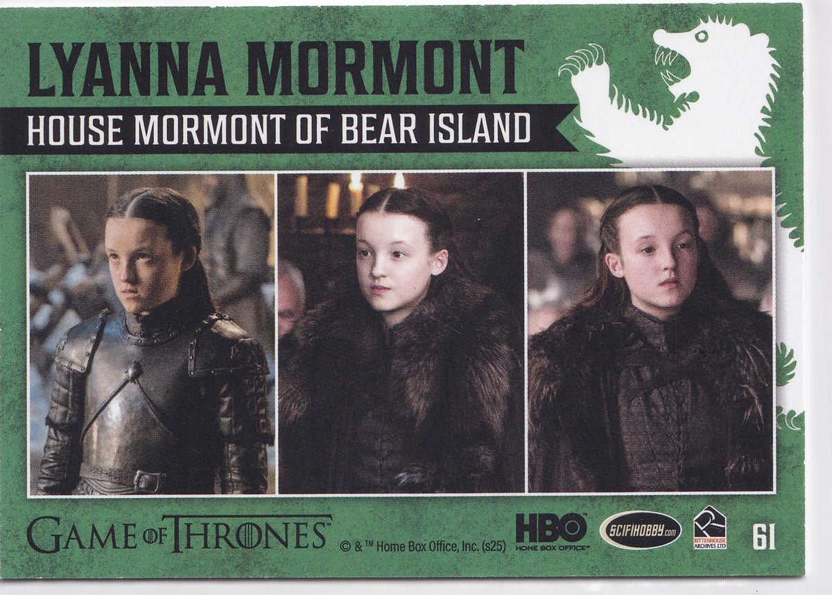 Lyanna Mormont 2025 Game of Thrones: The Great Houses #61