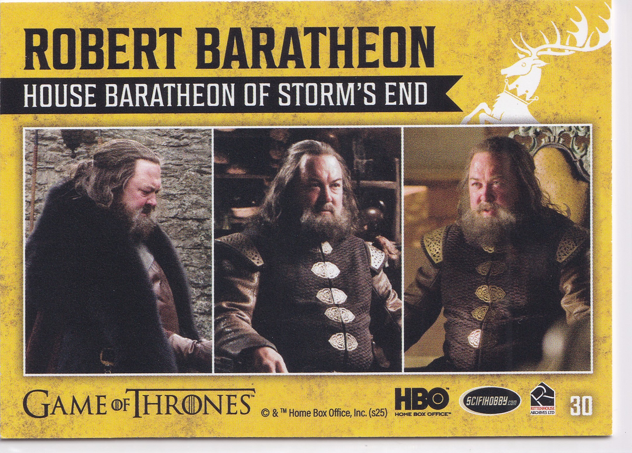 Robert Baratheon 2025 Game of Thrones: The Great Houses #30