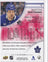 Auston Matthews 2023-24 SP Authentic Limited Red #4 Toronto Maple Leafs