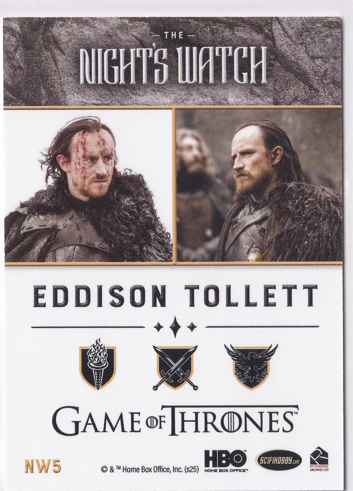 Eddison Tollett 2025 Game of Thrones: The Great Houses – The Night’s Watch #NW5