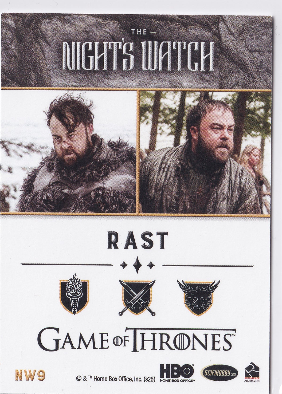 Rast 2025 Game of Thrones: The Great Houses – The Night’s Watch #NW9