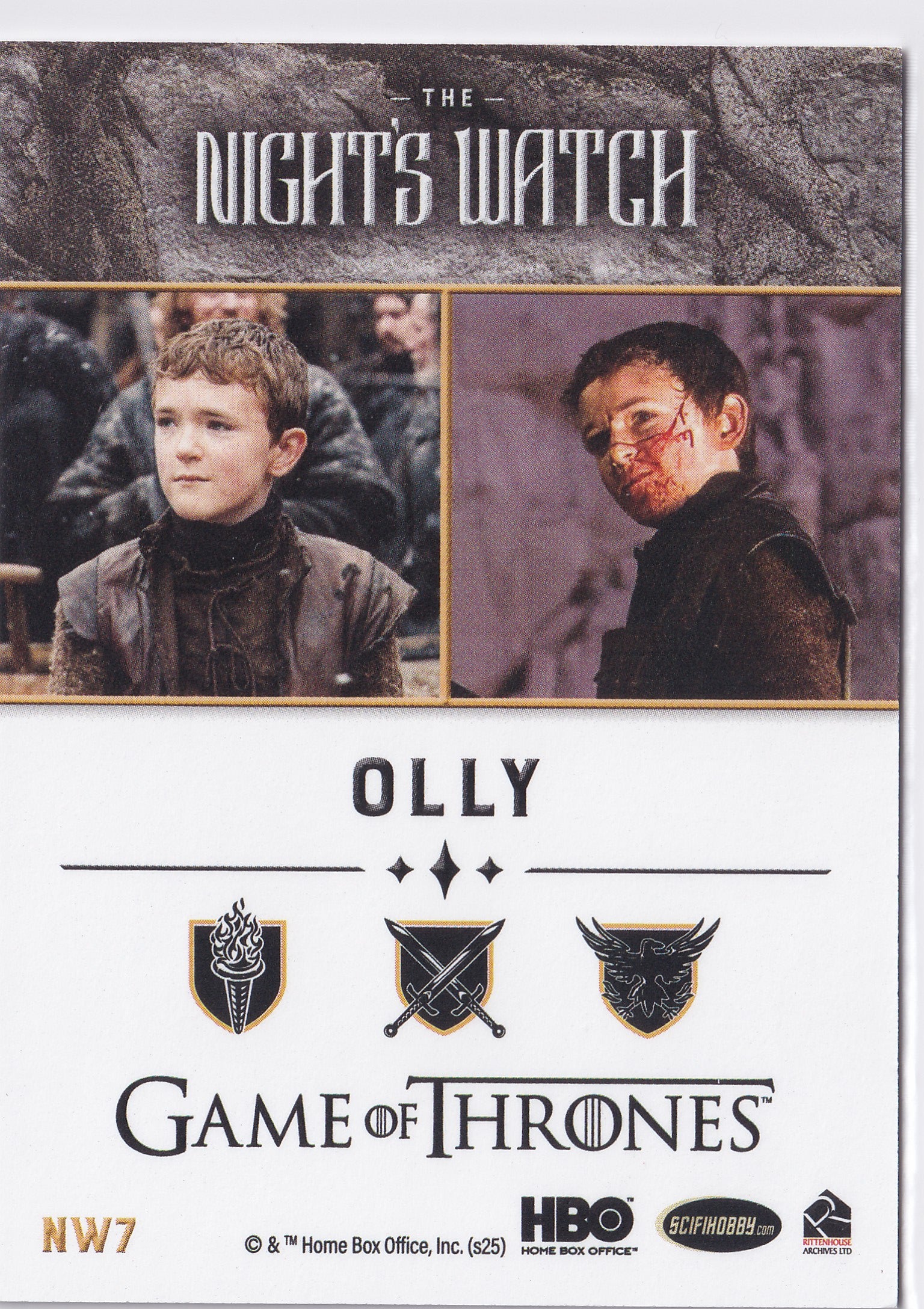 Olly 2025 Game of Thrones: The Great Houses – The Night’s Watch #NW7