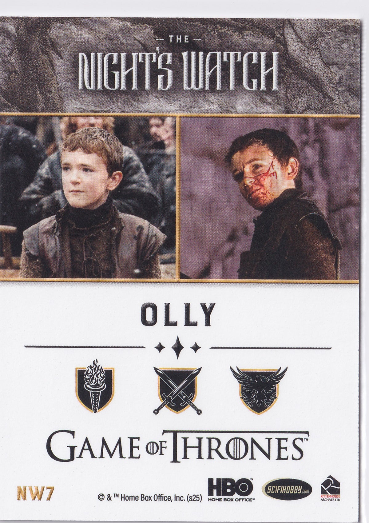 Olly 2025 Game of Thrones: The Great Houses – The Night’s Watch #NW7