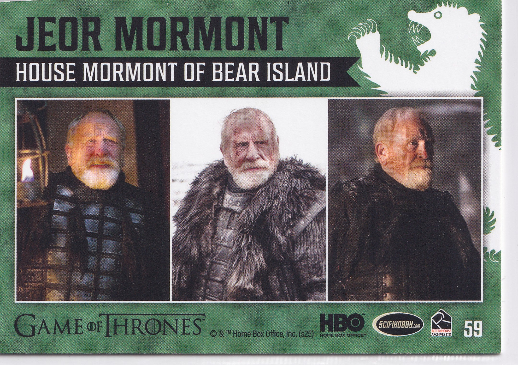 Jeor Mormont 2025 Game of Thrones: The Great Houses #59