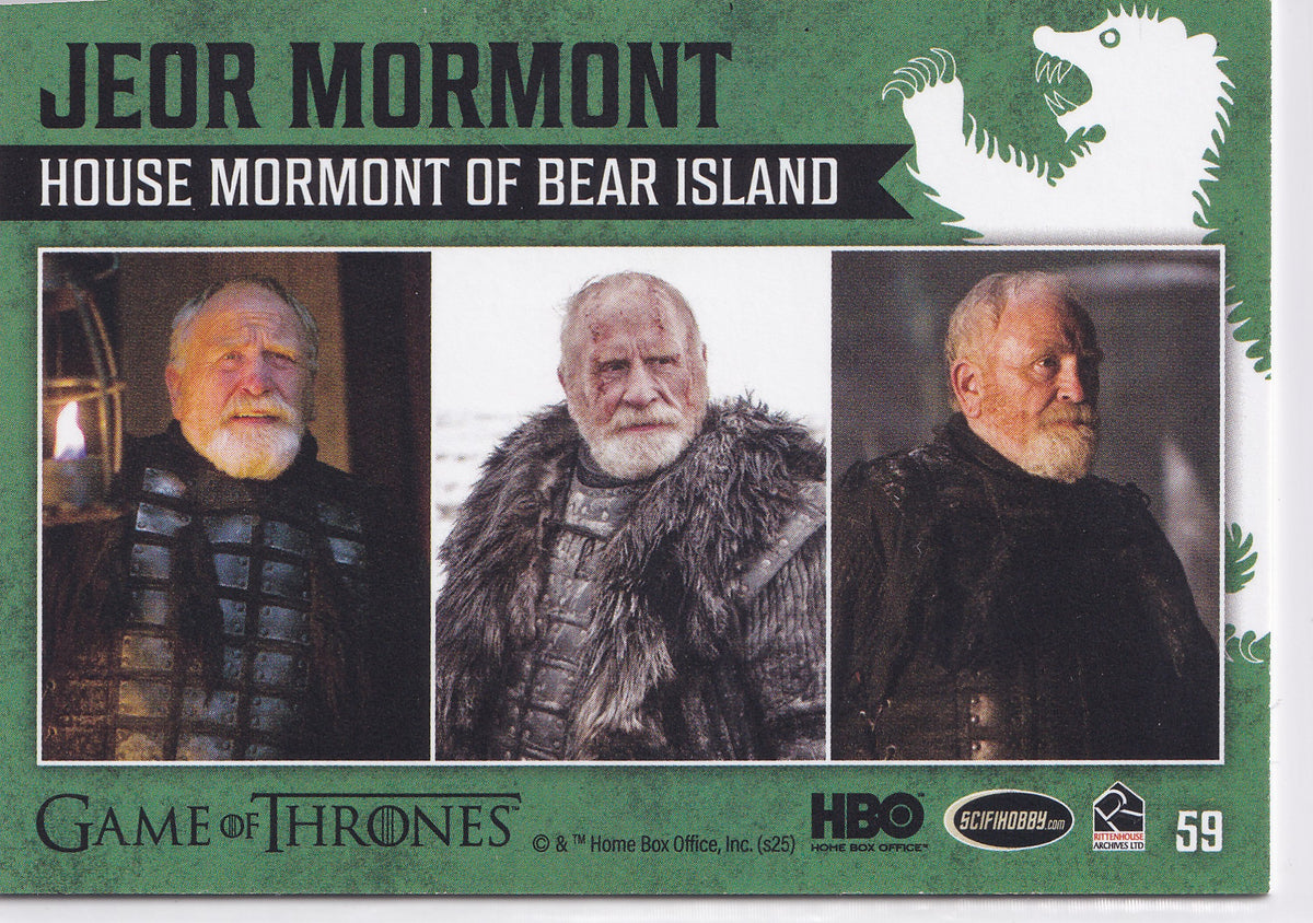Jeor Mormont 2025 Game of Thrones: The Great Houses #59