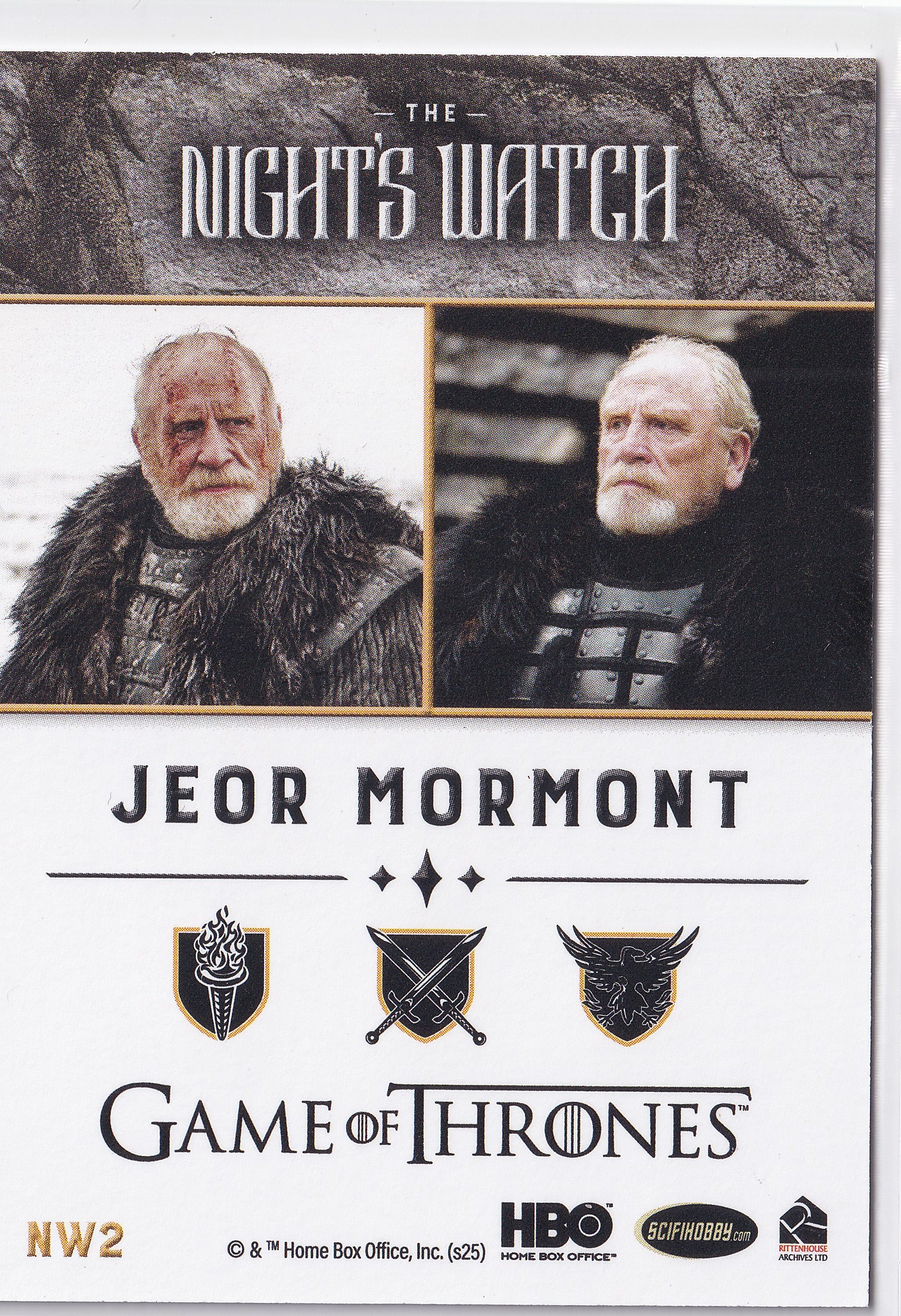 Jeor Mormont 2025 Game of Thrones: The Great Houses – The Night’s Watch #NW2