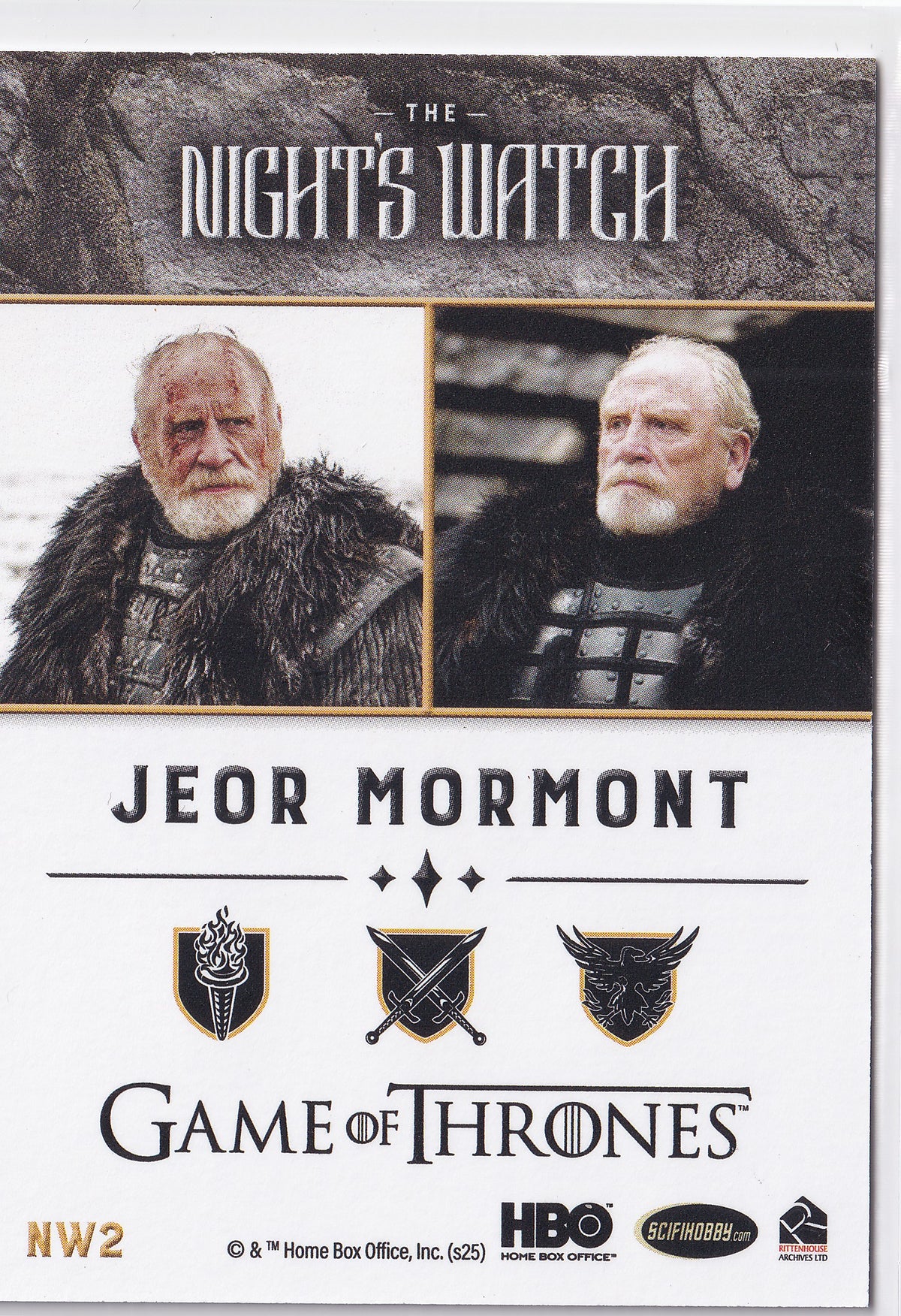 Jeor Mormont 2025 Game of Thrones: The Great Houses – The Night’s Watch #NW2