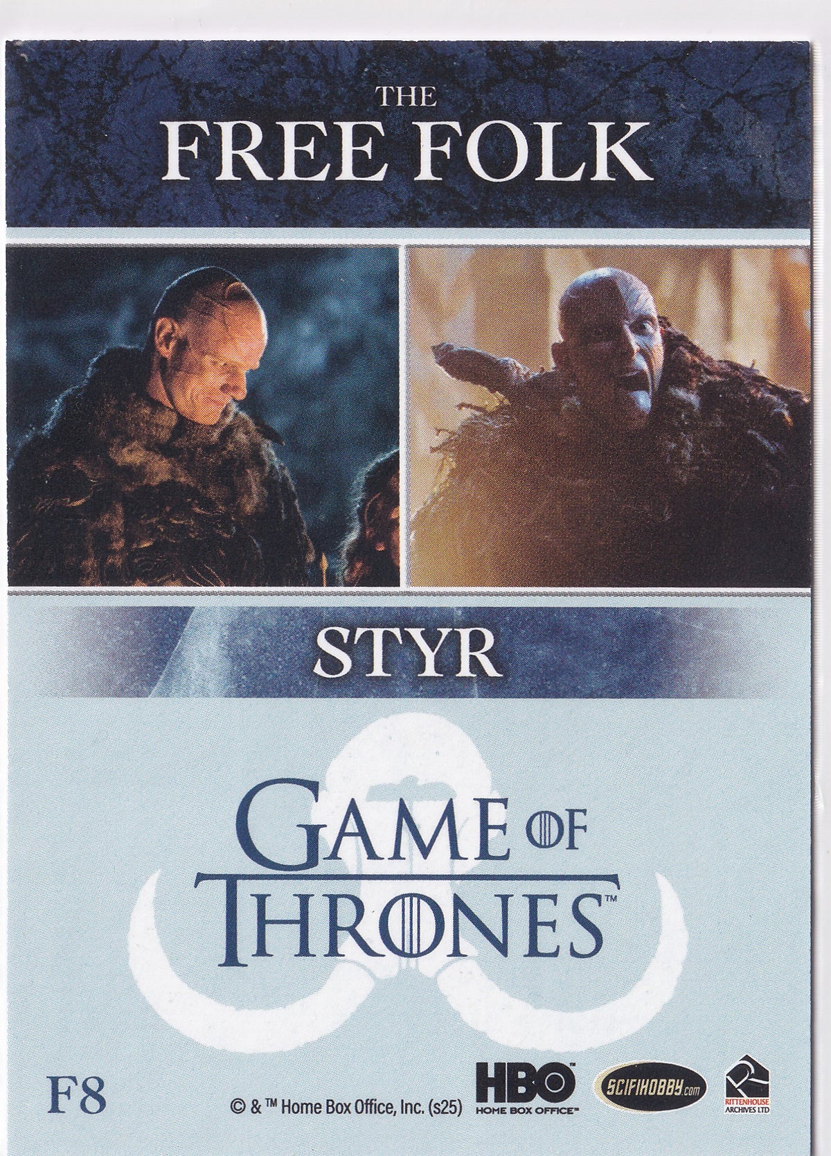 Styr – The Free Folk – F8 – Game of Thrones: The Great Houses 2025