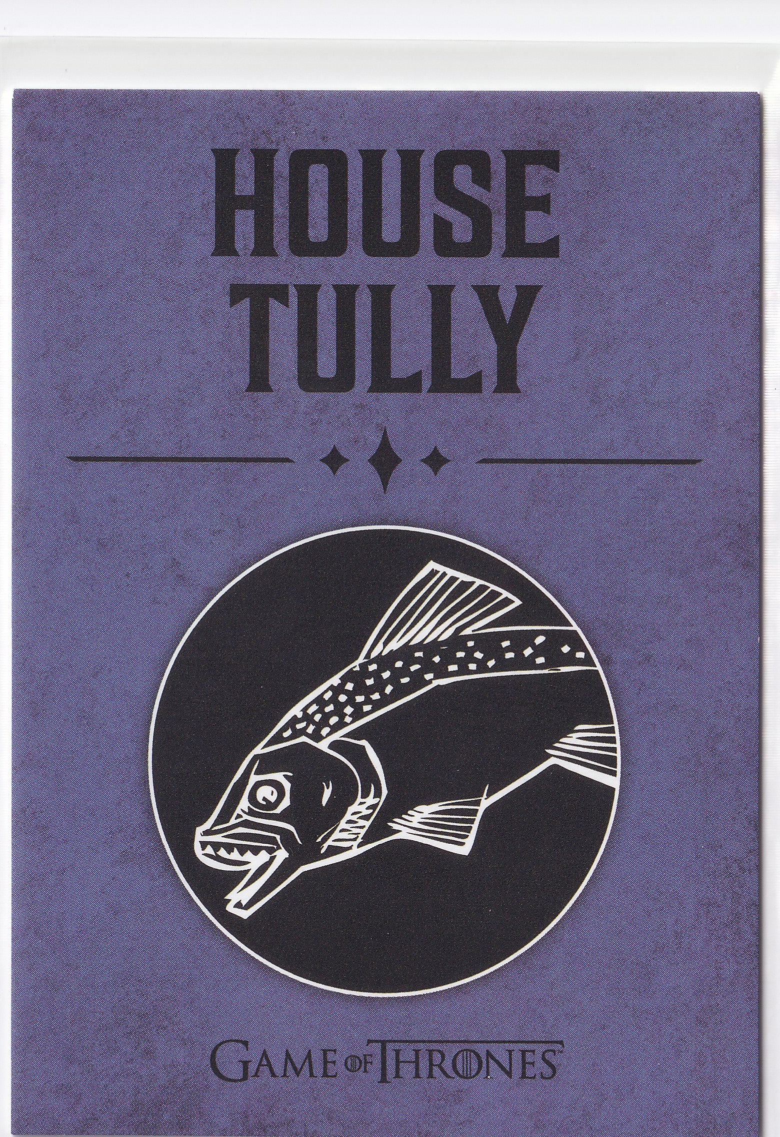 House Tully Sigil 2025 Rittenhouse Game of Thrones: The Great Houses – #13