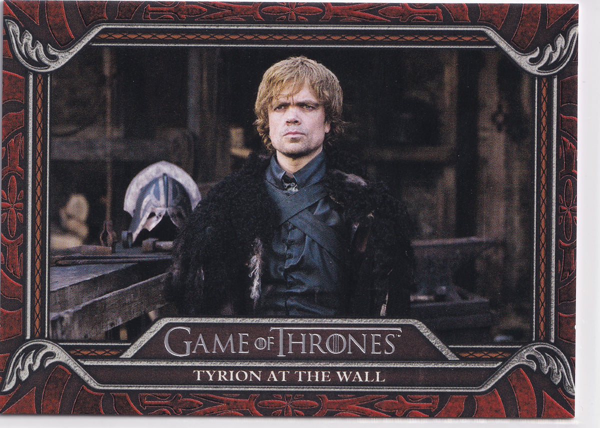 Tyrion Lannister – Tyrion at the Wall 2025 Rittenhouse Game of Thrones: The Great Houses – TL2