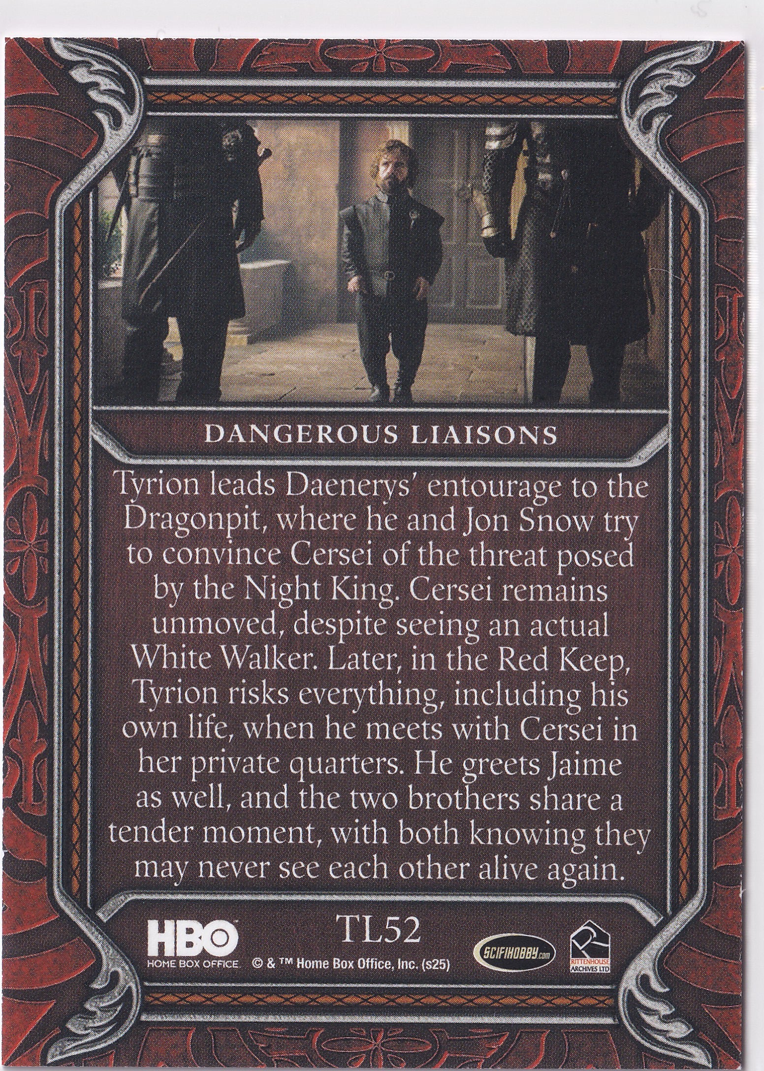 Dangerous Liaisons – TL52 – Game of Thrones: The Great Houses 2025