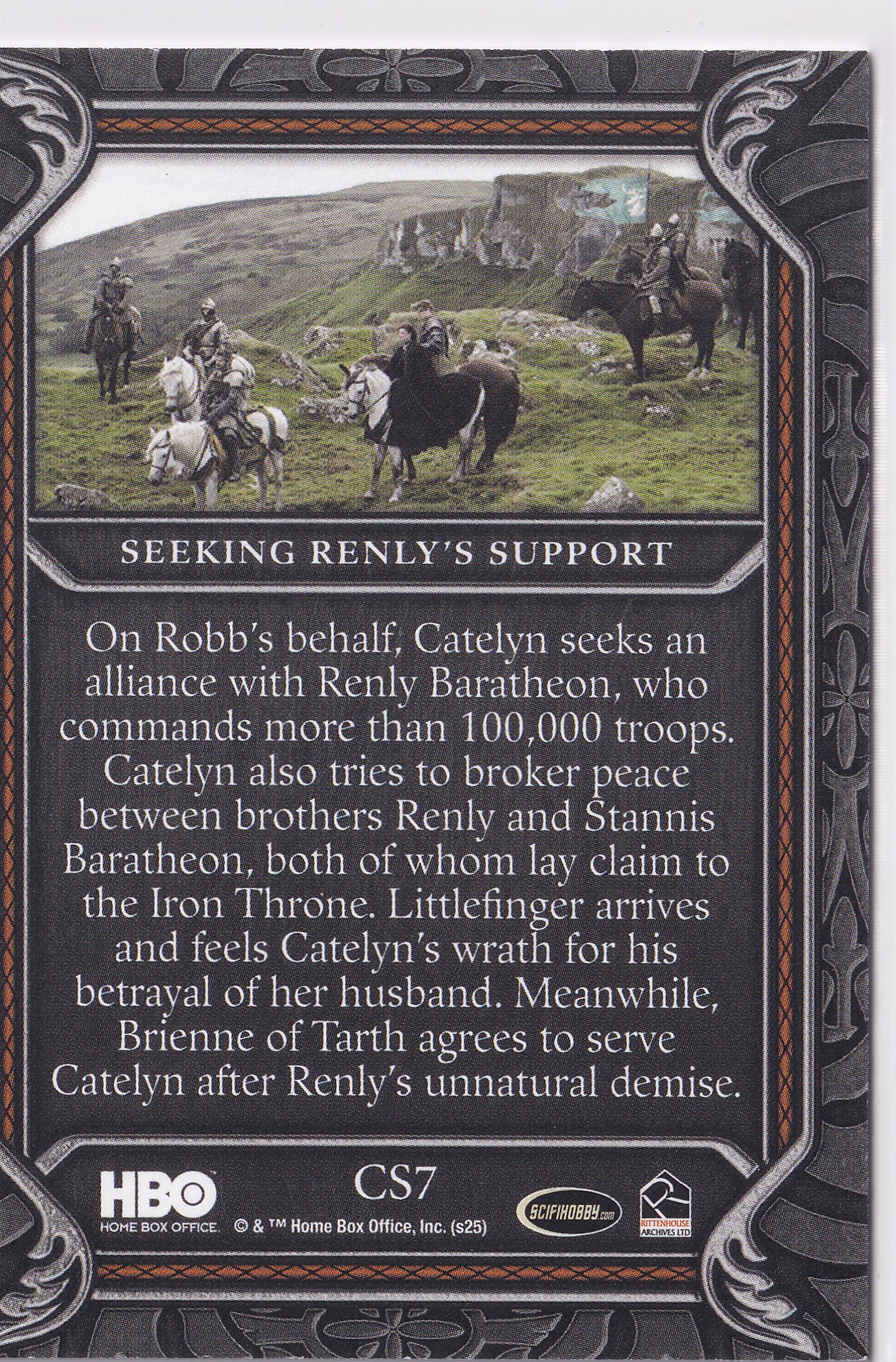 Seeking Renly’s Support – CS7 – Game of Thrones: The Great Houses 2025