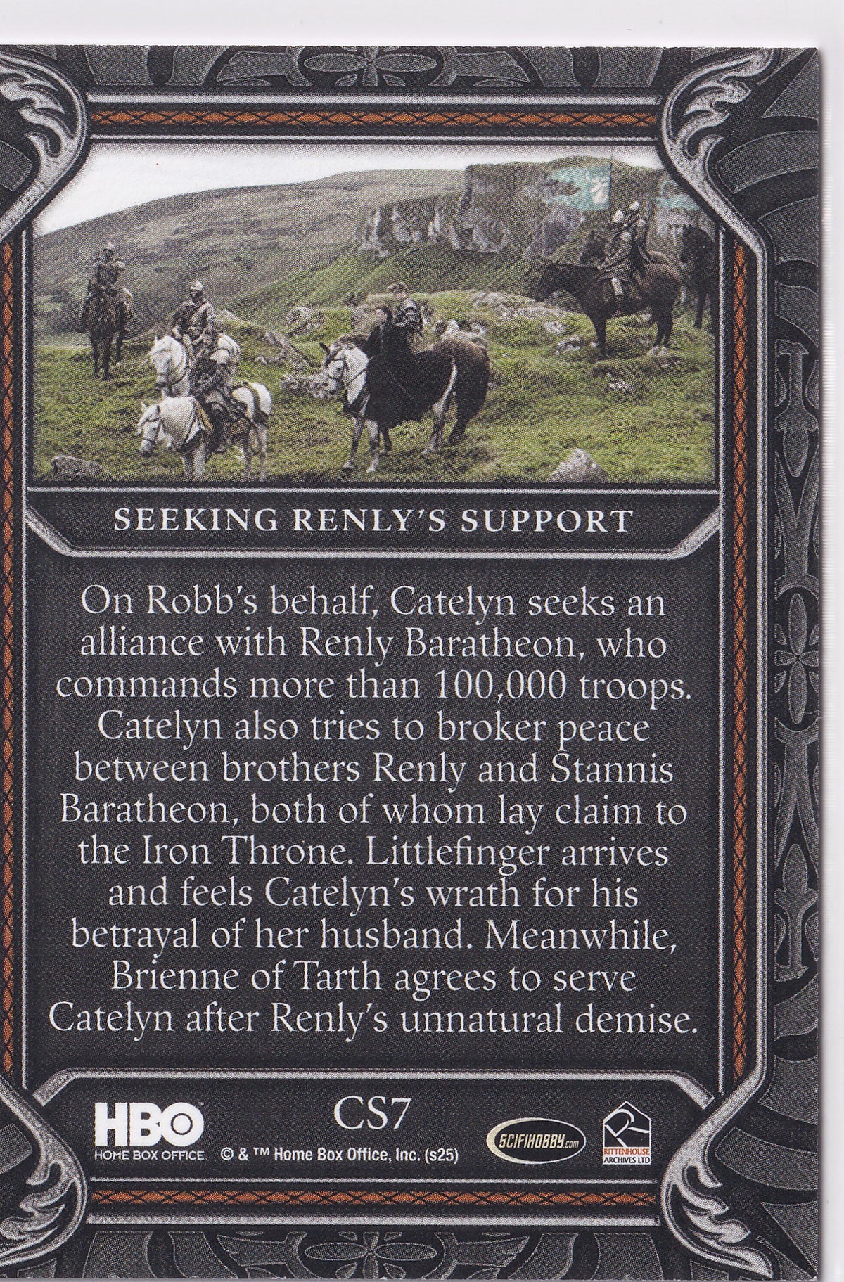 Seeking Renly’s Support – CS7 – Game of Thrones: The Great Houses 2025