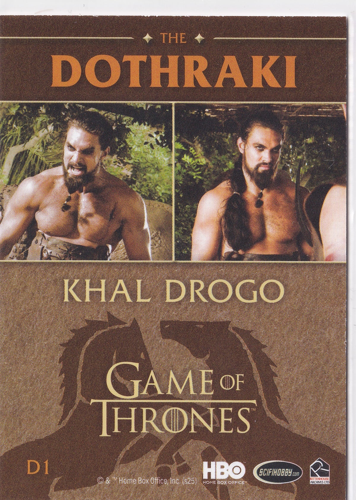 Khal Drogo – The Dothraki D1 – Game of Thrones: The Great Houses 2025