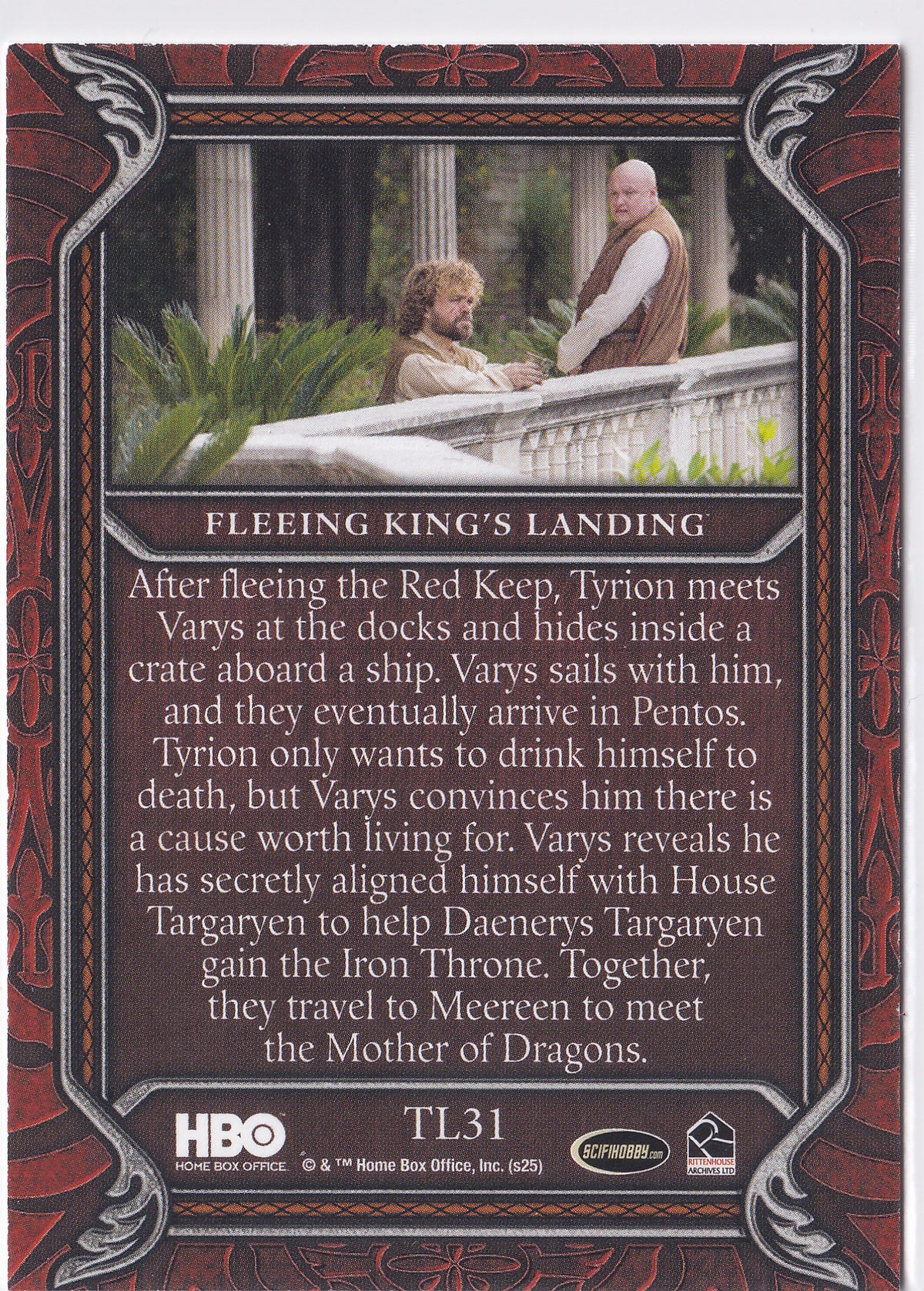 Fleeing King’s Landing – TL31 – Game of Thrones: The Great Houses 2025
