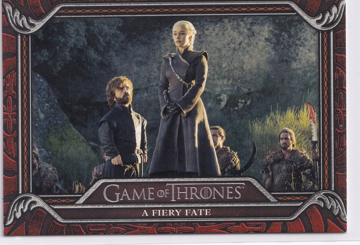 A Fiery Fate 2025 Rittenhouse Game of Thrones: The Great Houses – TL50