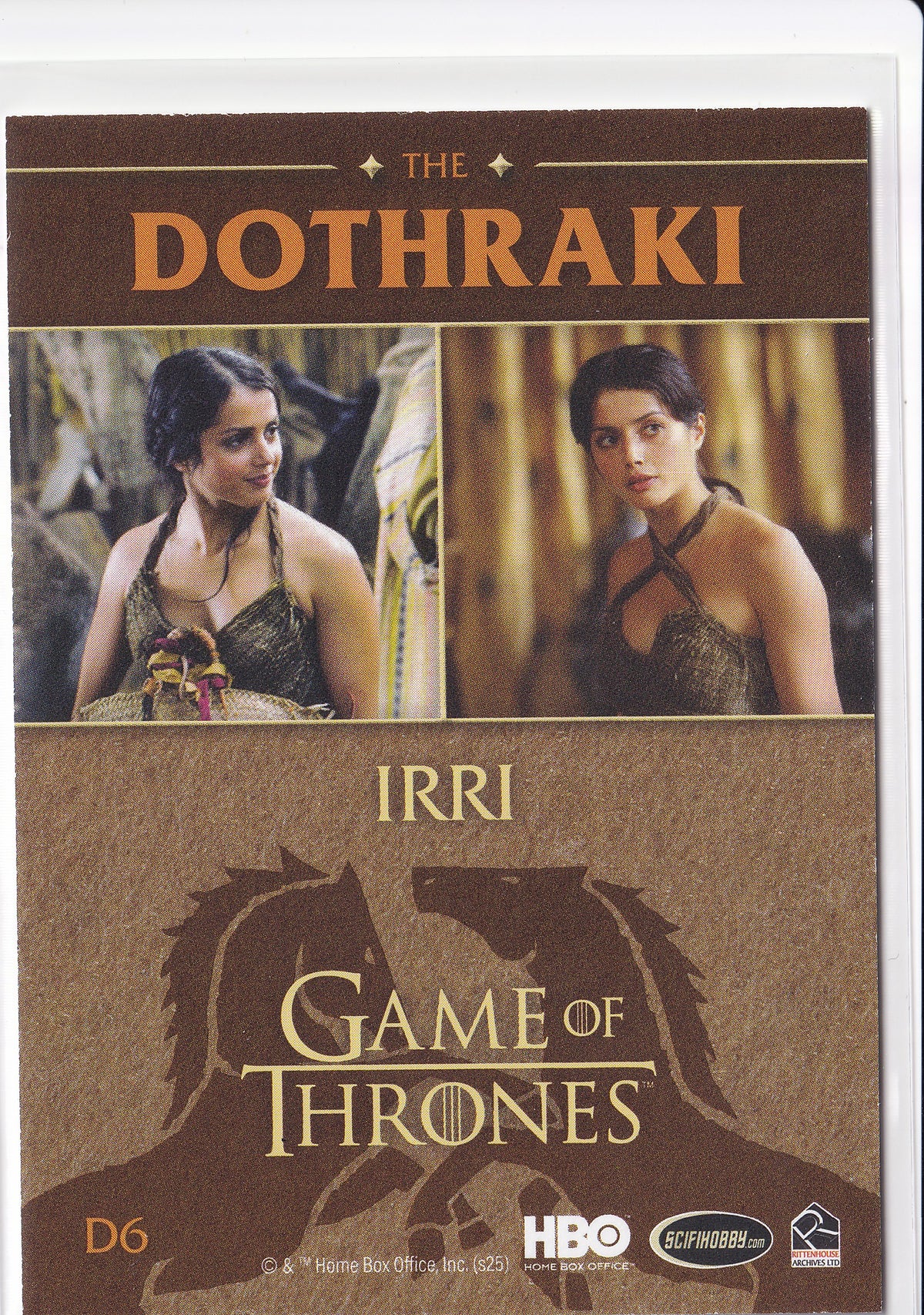 Irri 2025 Game of Thrones: The Great Houses – The Dothraki #D6