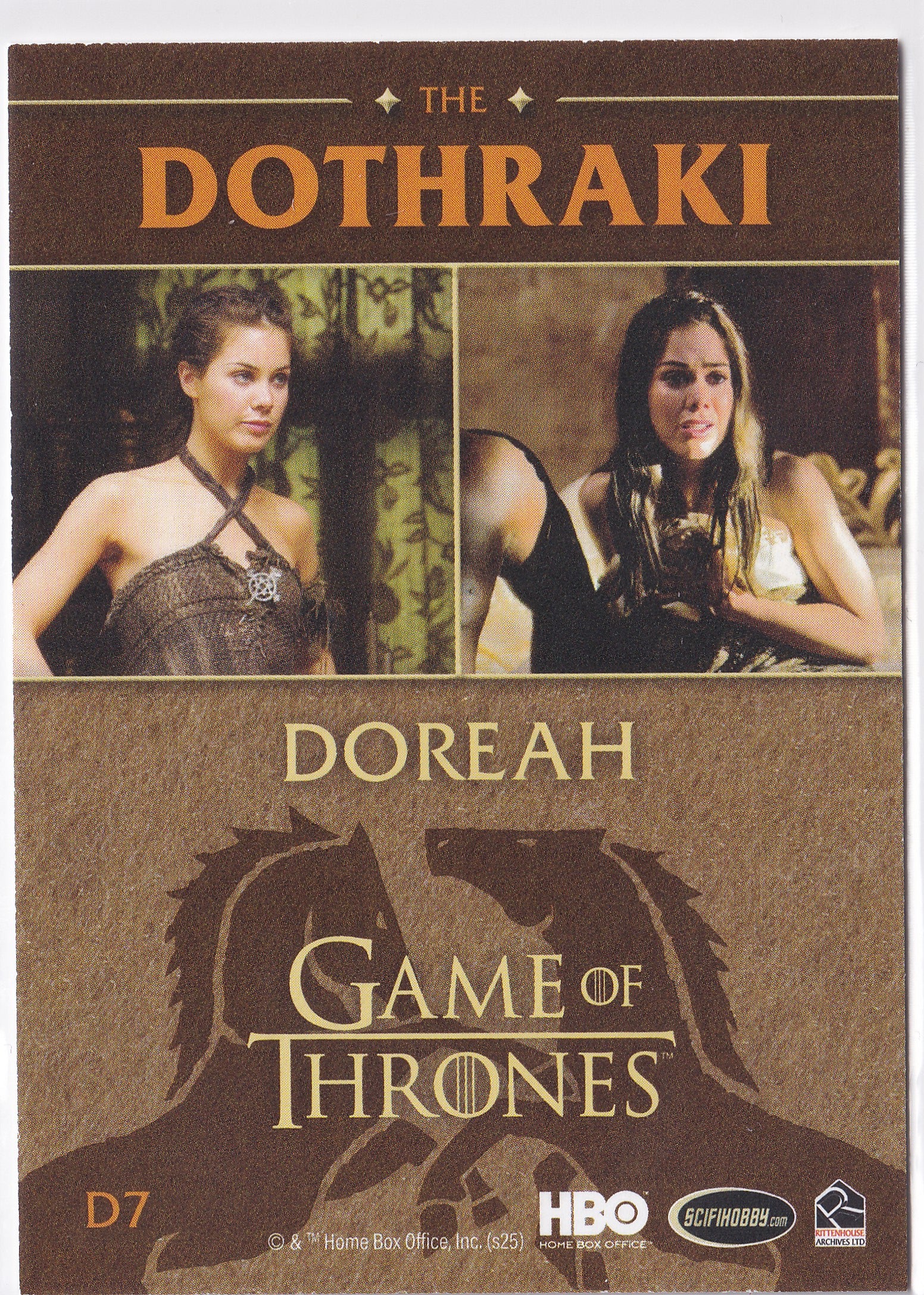 Doreah 2025 Game of Thrones: The Great Houses – The Dothraki #D7