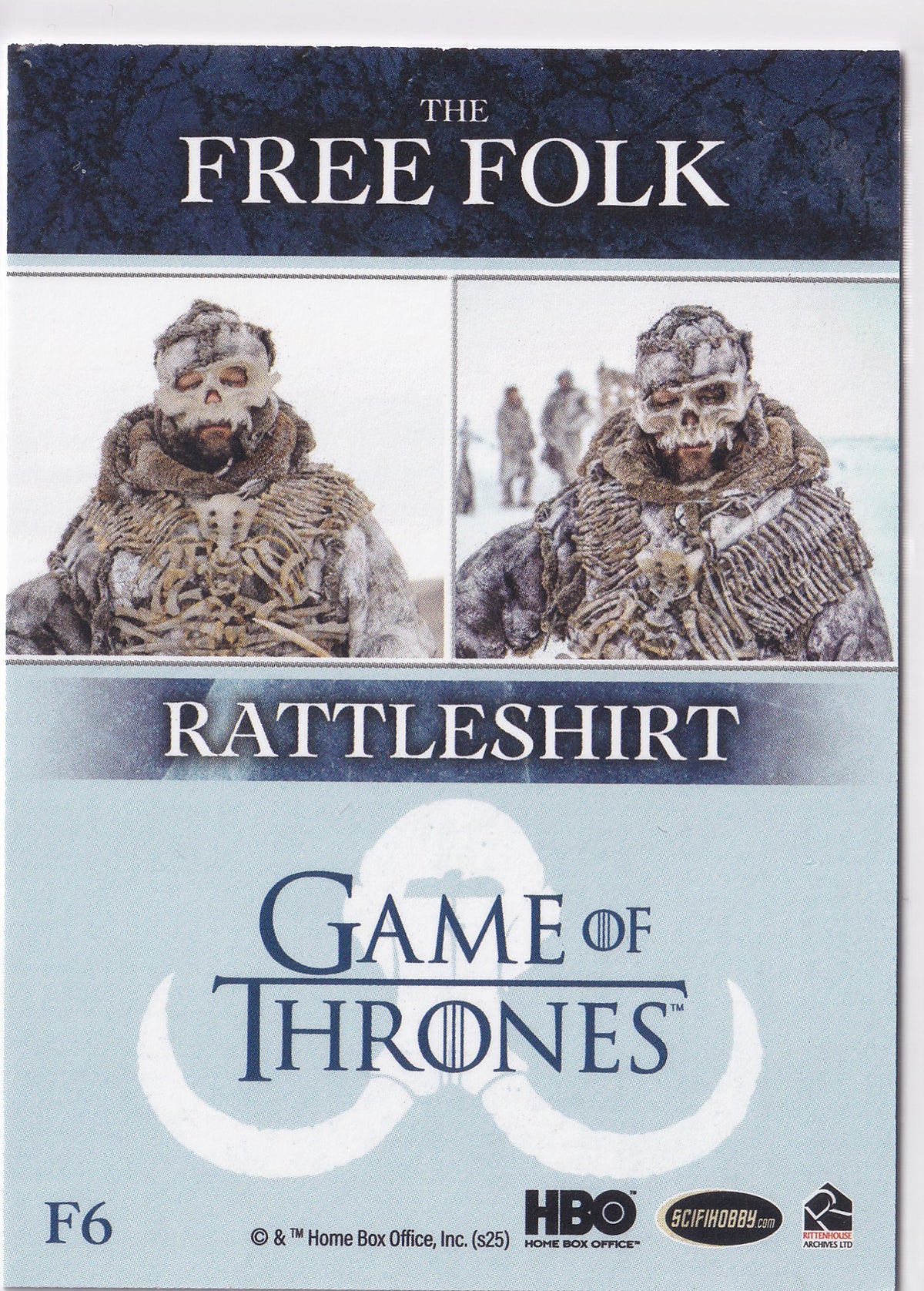 Rattleshirt – The Free Folk – F6 – Game of Thrones: The Great Houses 2025