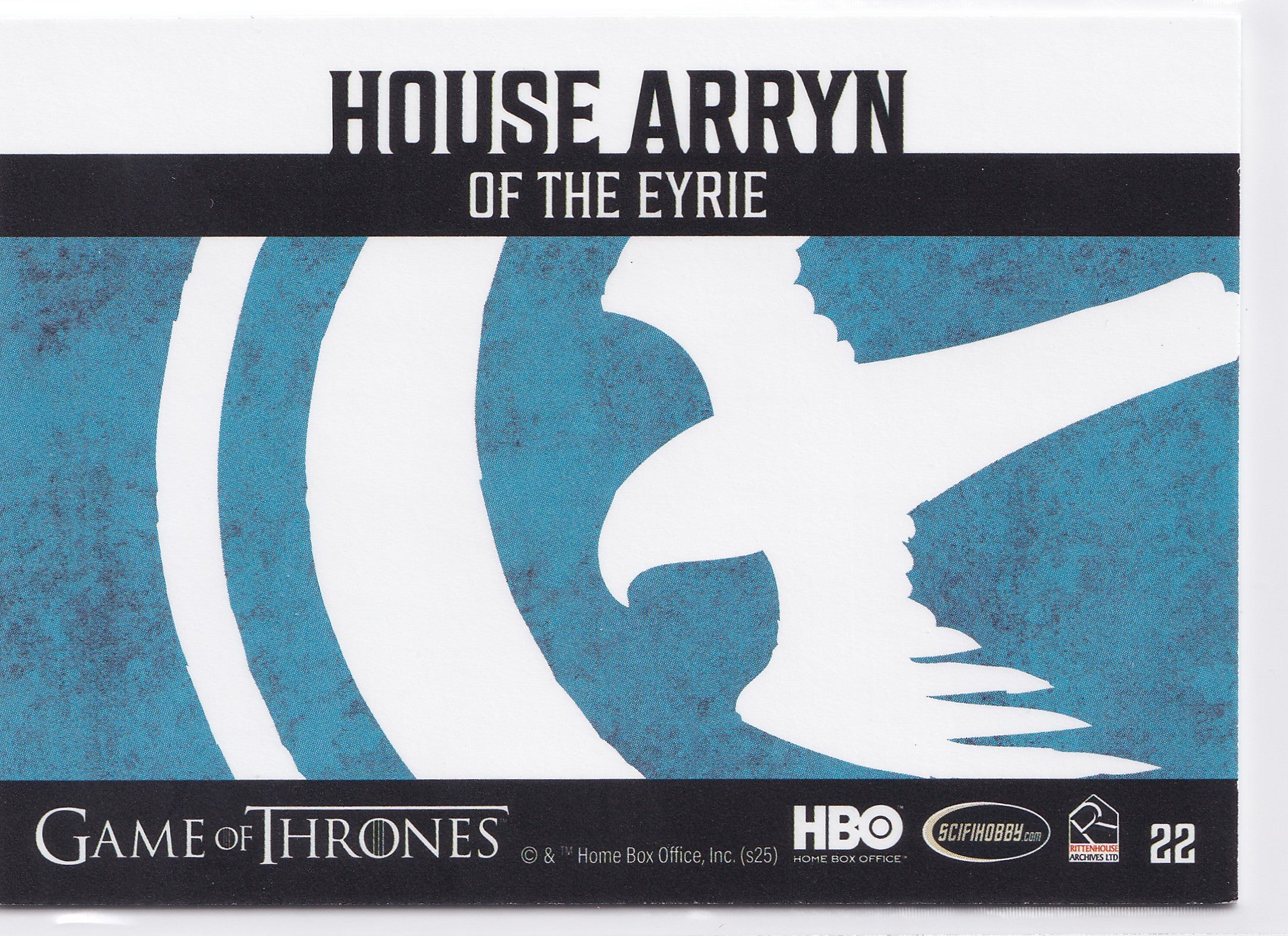 House Arryn Sigil 2025 Rittenhouse Game of Thrones: The Great Houses – #22