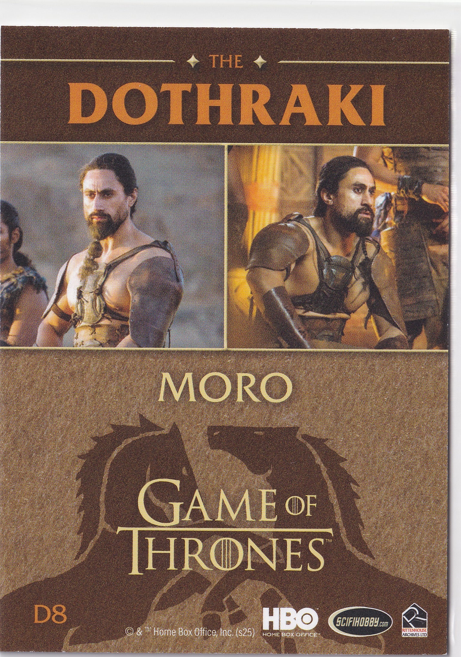 Moro – The Dothraki D8 – Game of Thrones: The Great Houses 2025