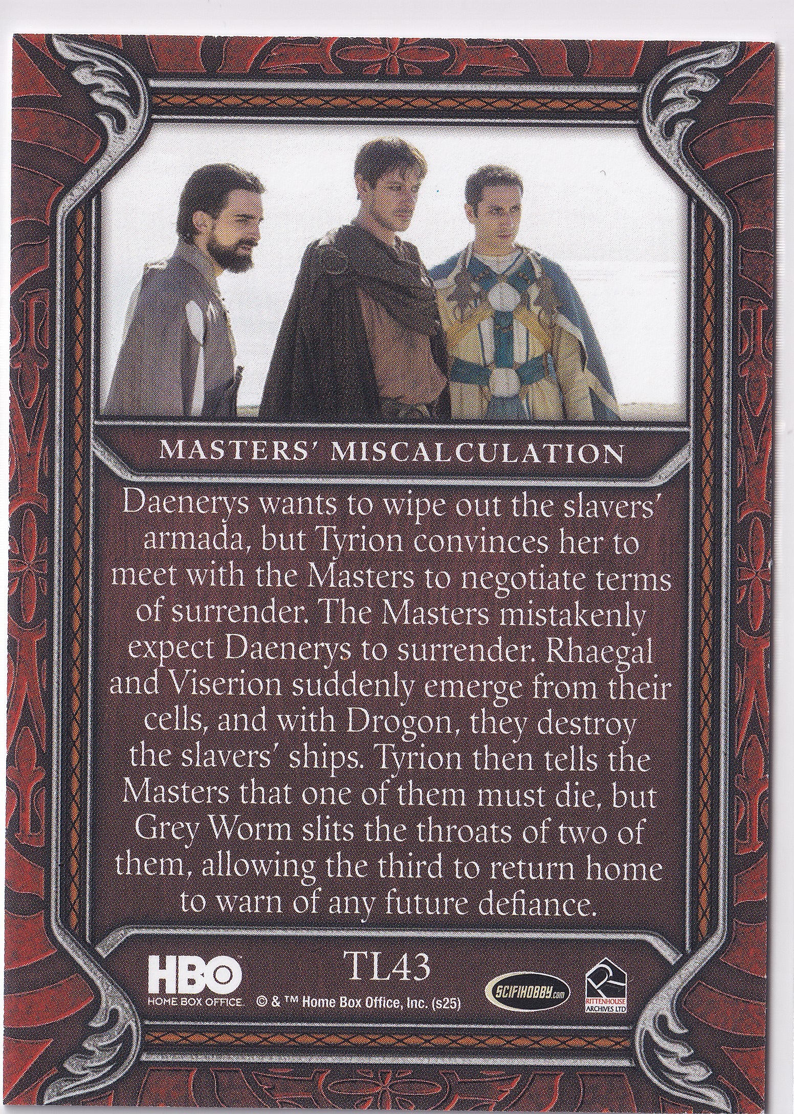 Masters’ Miscalculation – TL43 – Game of Thrones: The Great Houses 2025