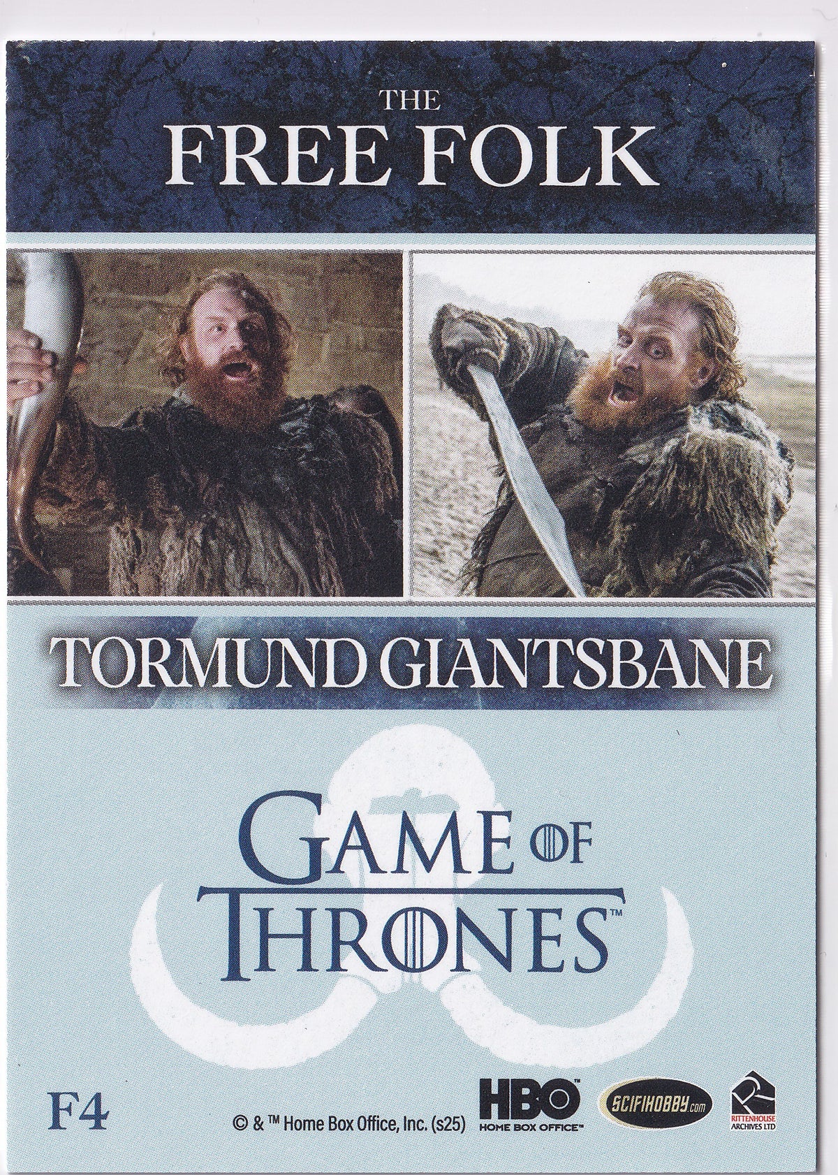 Tormund Giantsbane – The Free Folk – F4 – Game of Thrones: The Great Houses 2025